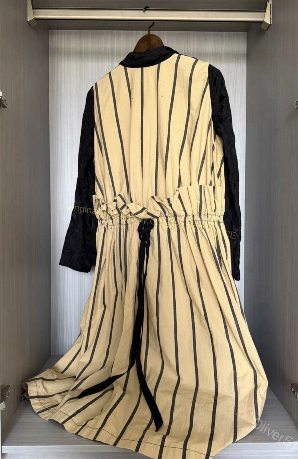 Uma Wang Uma Wang 18FW jacquard spliced coat‑skirt set YYYY17/2610 Size M / US 6-8 / IT 42-44 - 3 Thumbnail