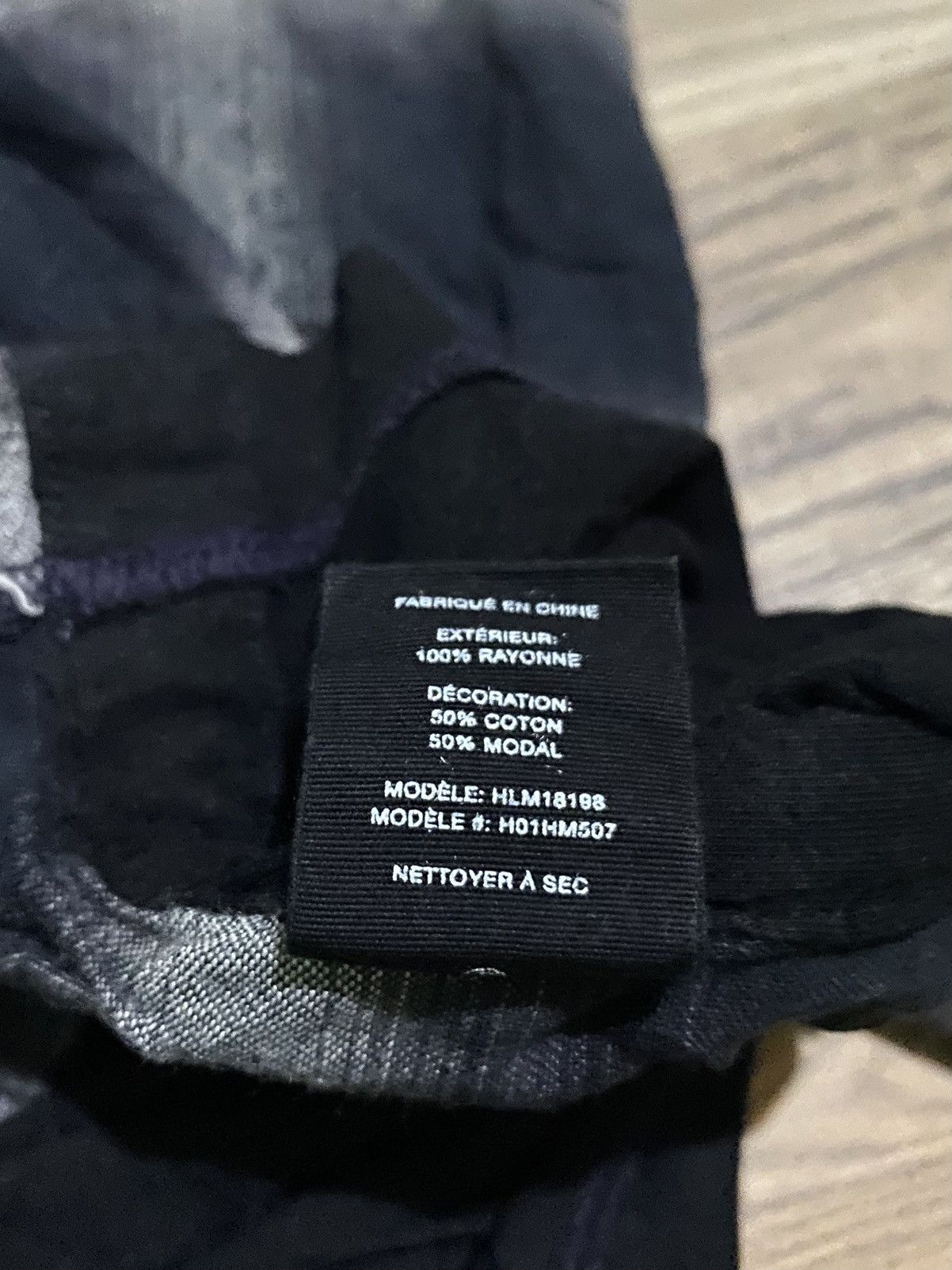 Helmut Lang HELMUT LANG DRAWCORD TEE Size US S / EU 44-46 / 1 - 4 Thumbnail