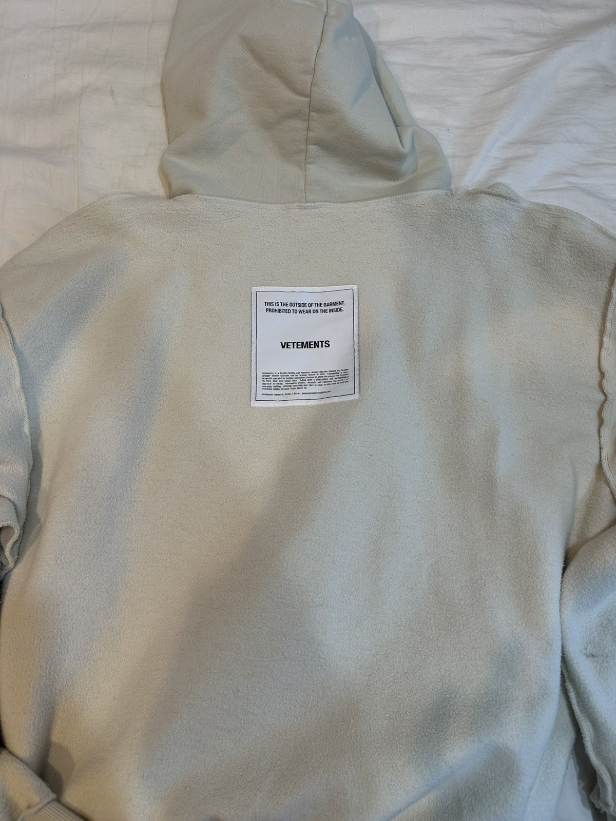 Vetements Vetements Inside Out Shark Hoodie Size US L / EU 52-54 / 3 - 6 Thumbnail