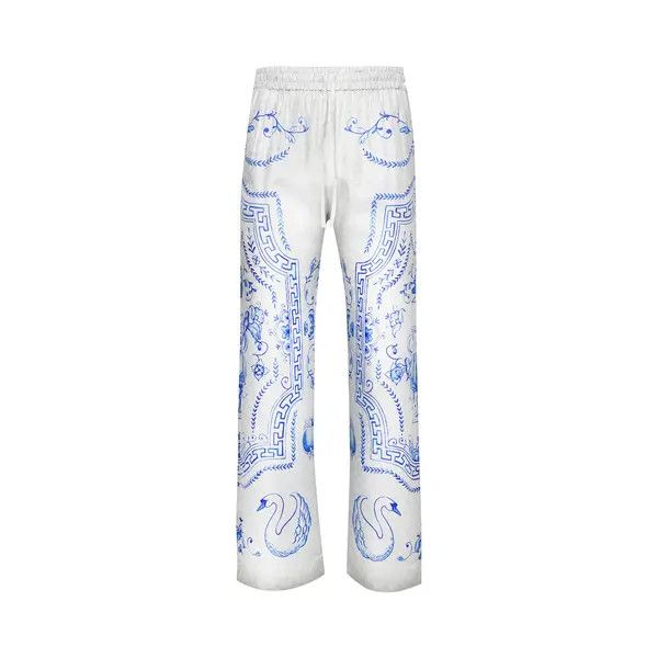 Casablanca o1mle0326 Printed Day Pyjama Trousers in Multicolor Size US 30 / EU 46 - 1 Preview