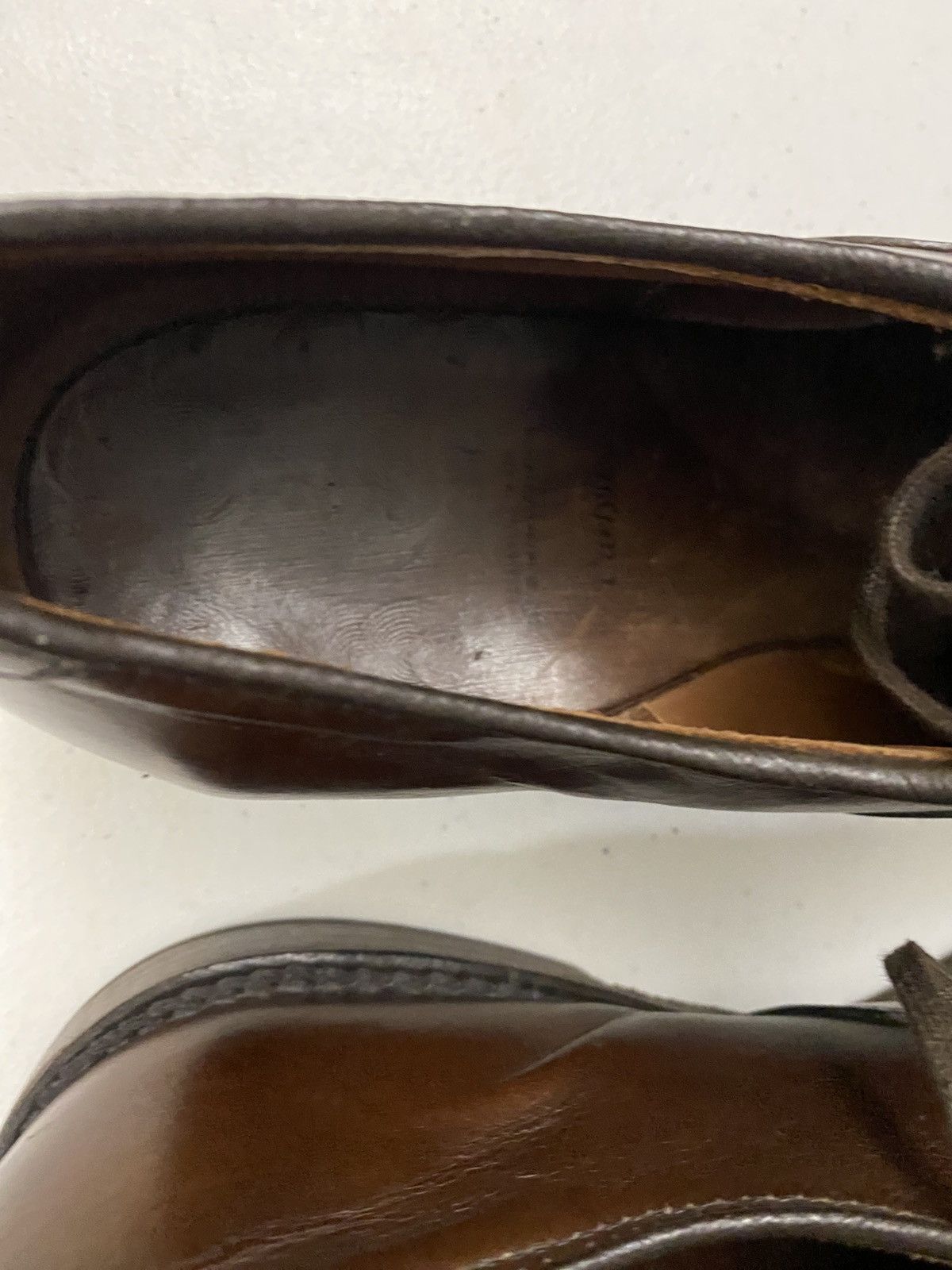 Allen Edmonds Allen Edmonds Dark Brown Chili Leather Carlyle Oxford 9.5 D Size US 9.5 / EU 42-43 - 5 Thumbnail