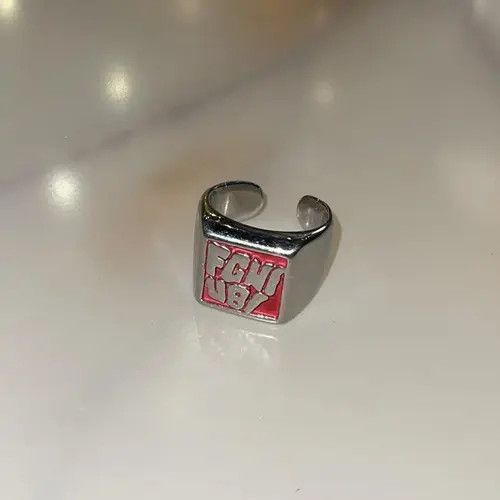 Jewelry Vibe Jewelry Rings Open Size Chrome Ring (Size 7-13) Size ONE SIZE - 2 Thumbnail
