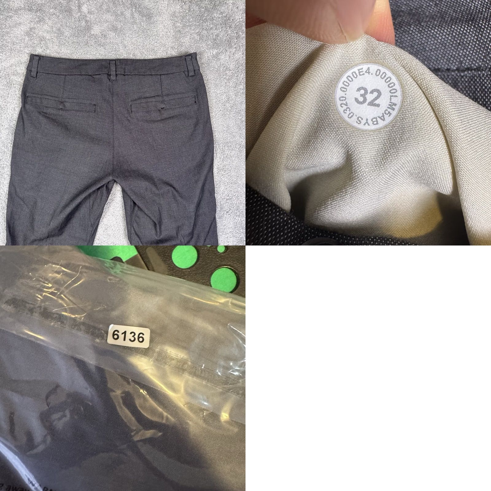 Lululemon Lululemon Commission Pants Mens 32x33 Slim ABC Utilitech Warpsteme LM5ABYS Pants Chino Slim 32 Gray Mens Size US 32 / EU 48 - 9 Thumbnail