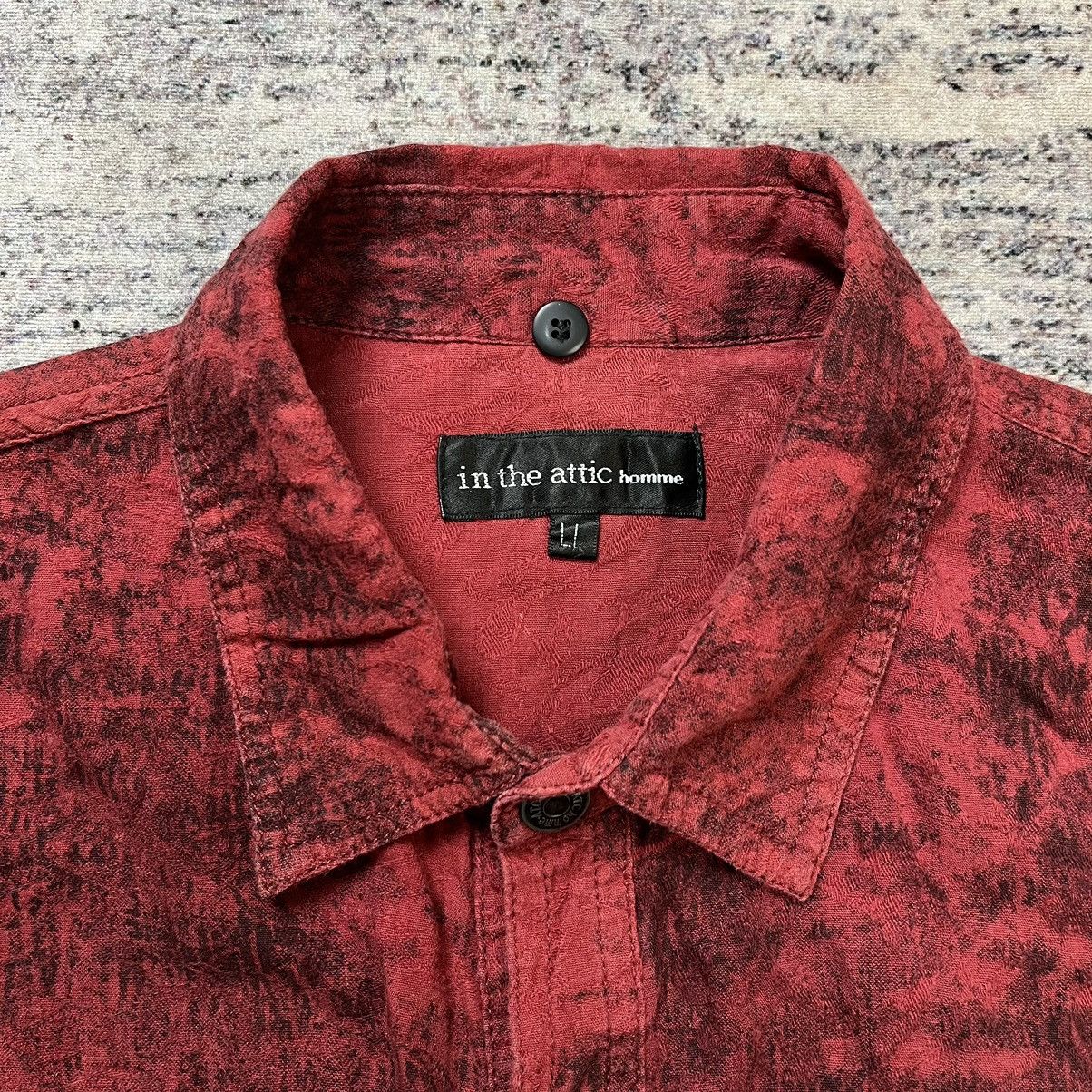 In The Attic × Japanese Brand × Le Grande Bleu (L.G.B.) In The Attic homme acid wash shirt Size US L / EU 52-54 / 3 - 8 Thumbnail