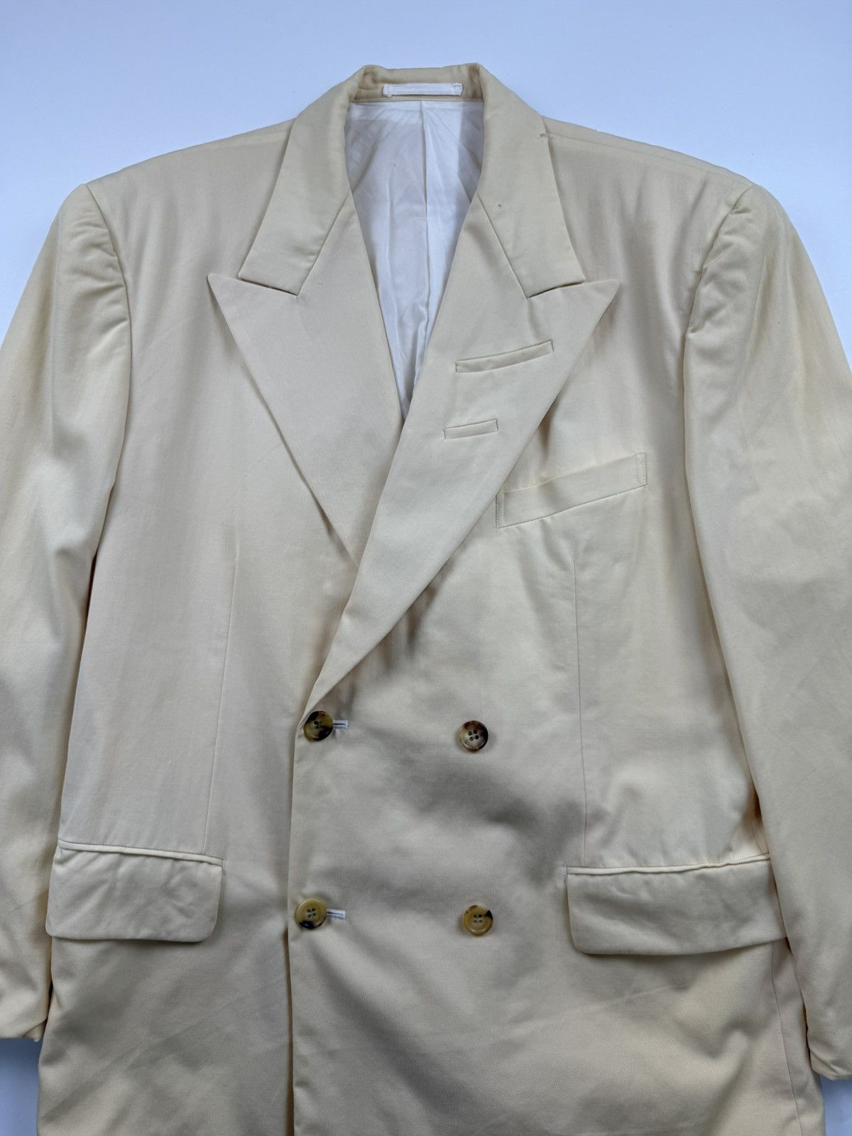 Comme des Garcons Homme Plus Comme des Garcons HommePlus SS90 Double Breasted Wool Jacket Size US S / EU 44-46 / 1 - 6 Thumbnail