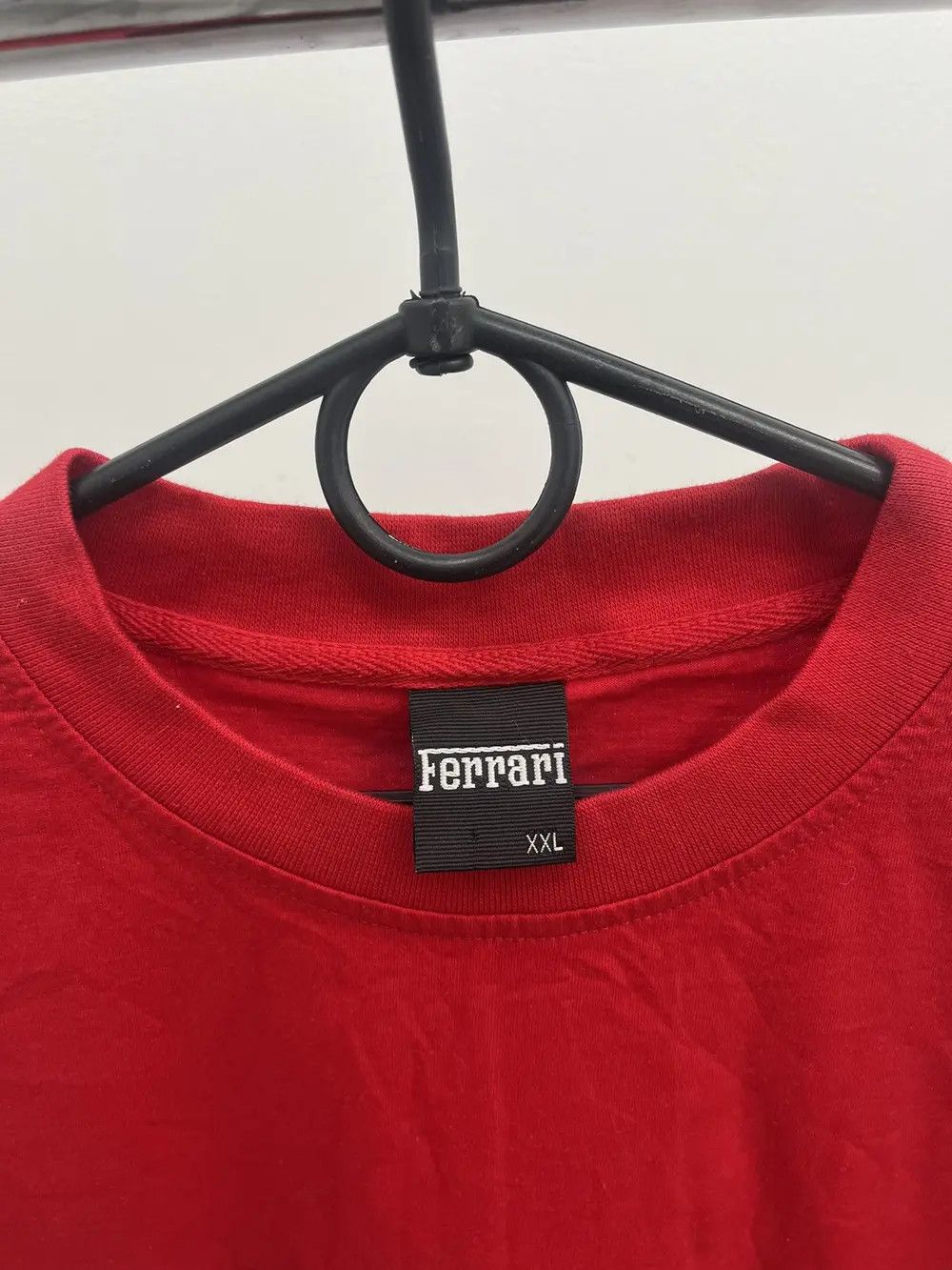 Ferrari Vintage Ferrari 1999 Car Logo Printed Cotton Tee Size US XXL / EU 58 / 5 - 2 Thumbnail