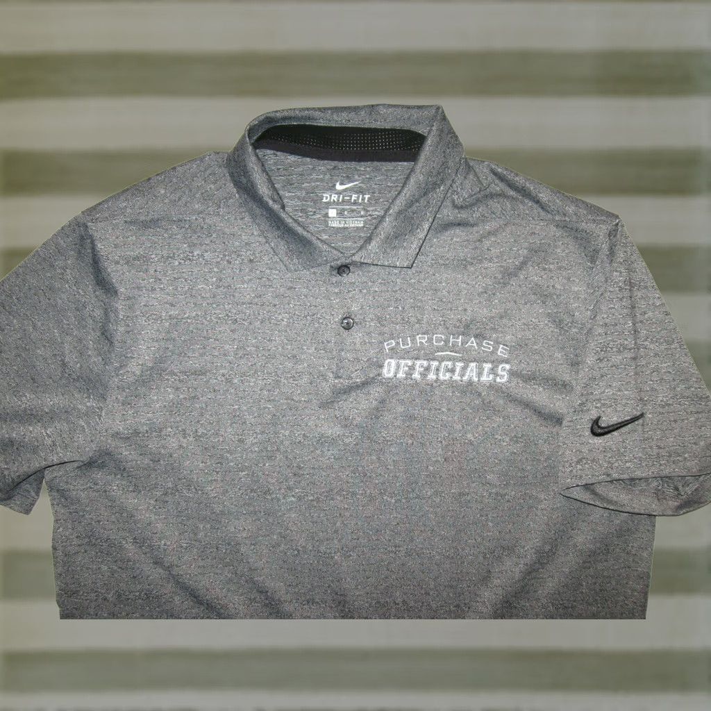 Nike Nike Shirt Mens Large Gray Purchase Officials Supplies Golf Polo Men Referee Akron Ohio Size US L / EU 52-54 / 3 - 1 Thumbnail