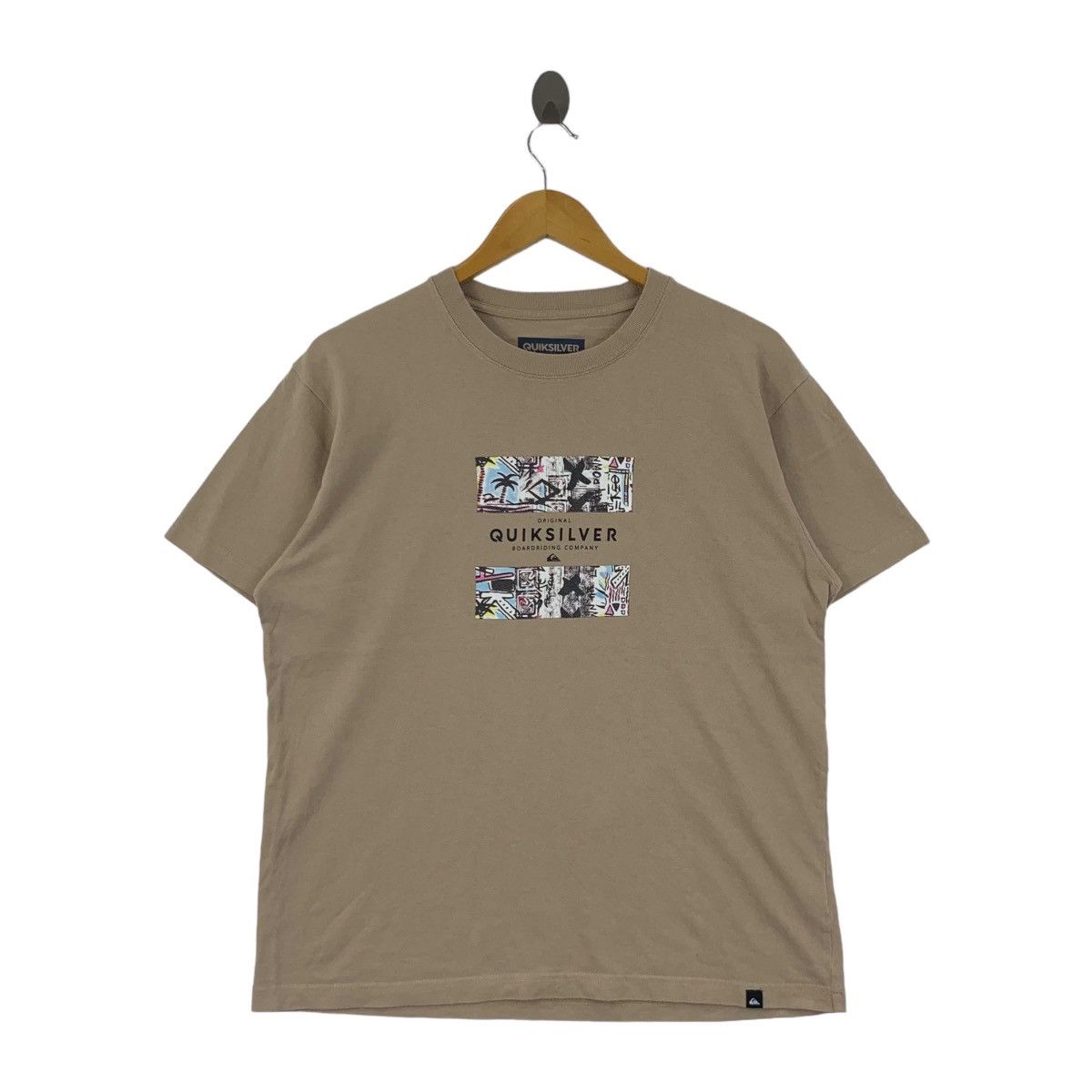 Quiksilver QUIKSILVER SURF BOARDRIDING Box Logo Loose Fit Tee Shirt Size US M / EU 48-50 / 2 - 1 Thumbnail