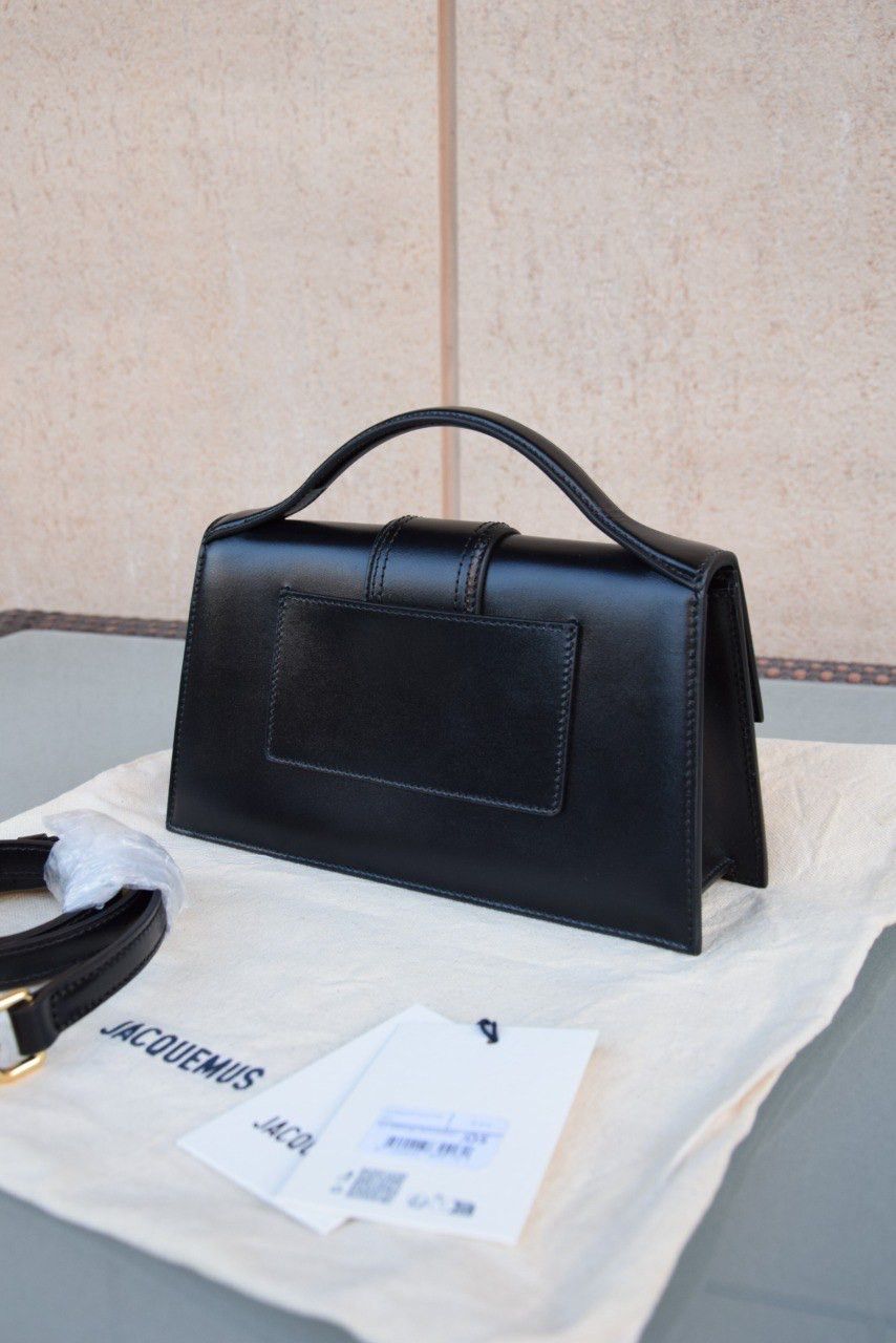 Jacquemus Jacquemus grand bambino black Size ONE SIZE - 3 Thumbnail