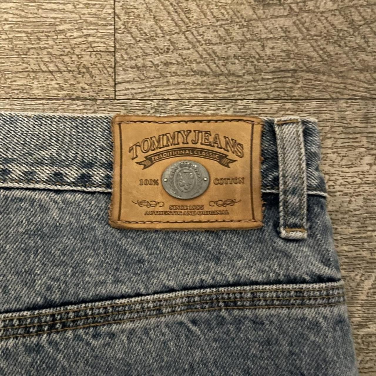 Tommy Hilfiger × Vintage Vintage Y2K Blue Tommy Hilfiger Baggy Wide Carpenter Jeans Size US 40 / EU 56 - 2 Thumbnail