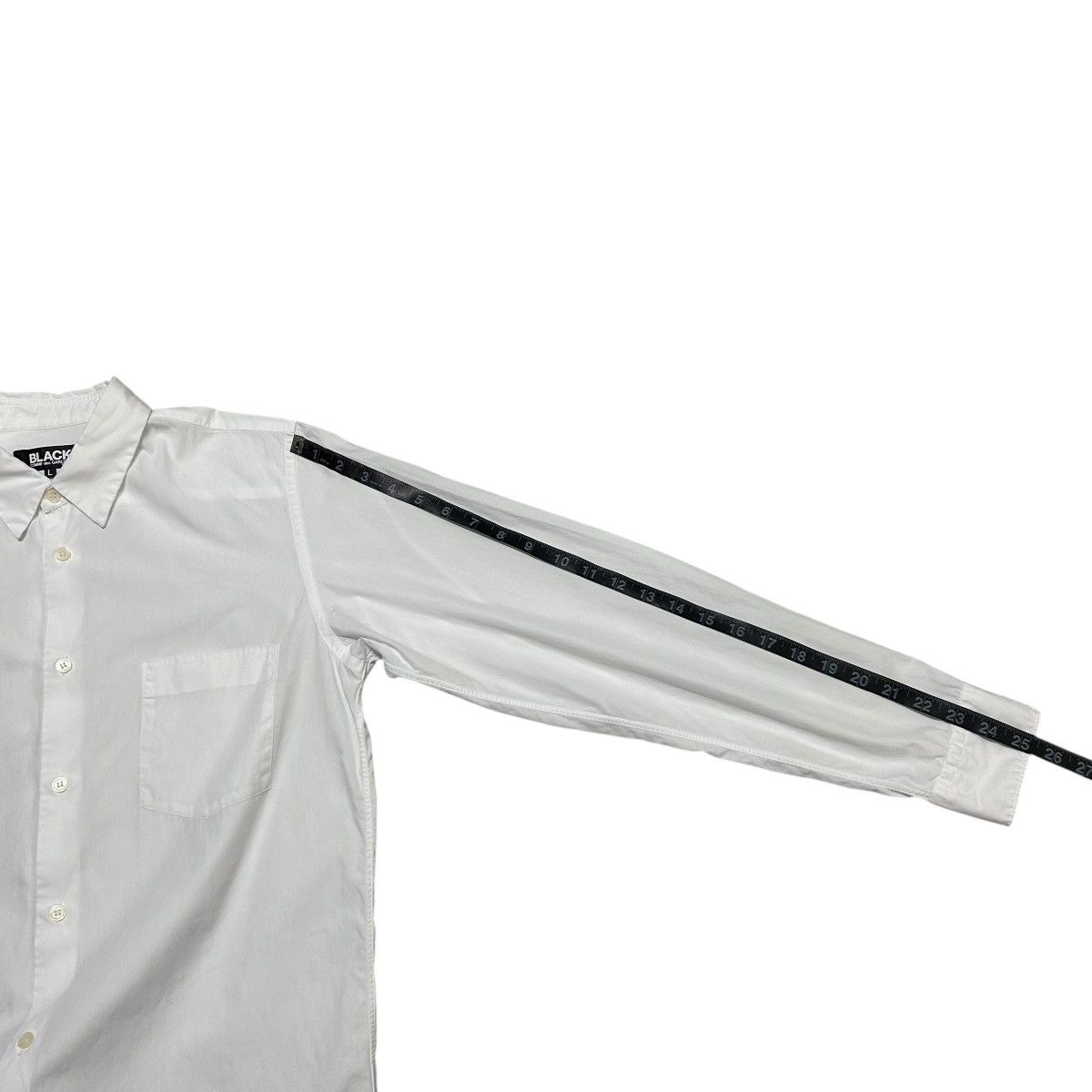 Comme des Garcons 638 BLACK Comme Des Garcons long shirt men casual L cotton Size US L / EU 52-54 / 3 - 14 Thumbnail