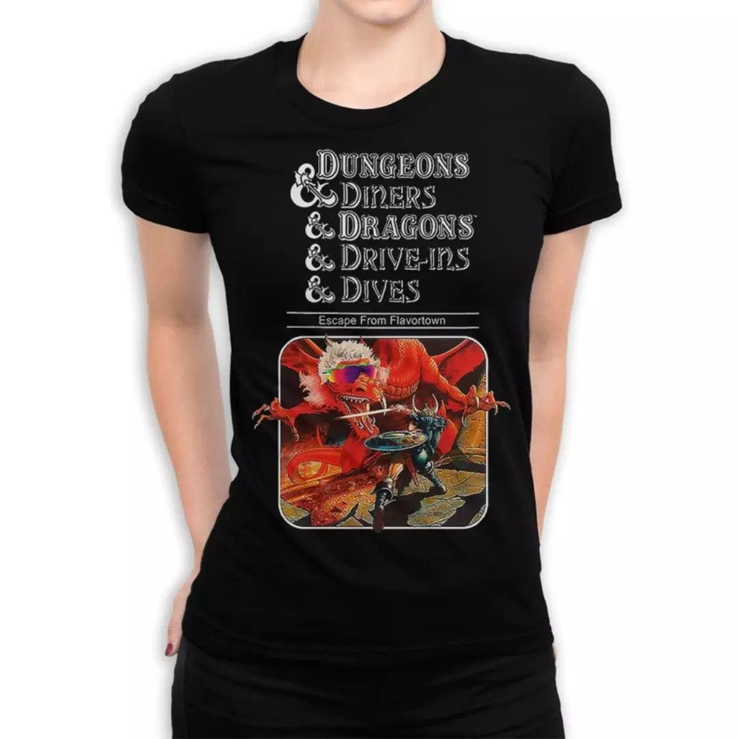 Polo Ralph Lauren Dungeons and Diners Funny T-Shirt Size US XXS / EU 40 - 1 Thumbnail