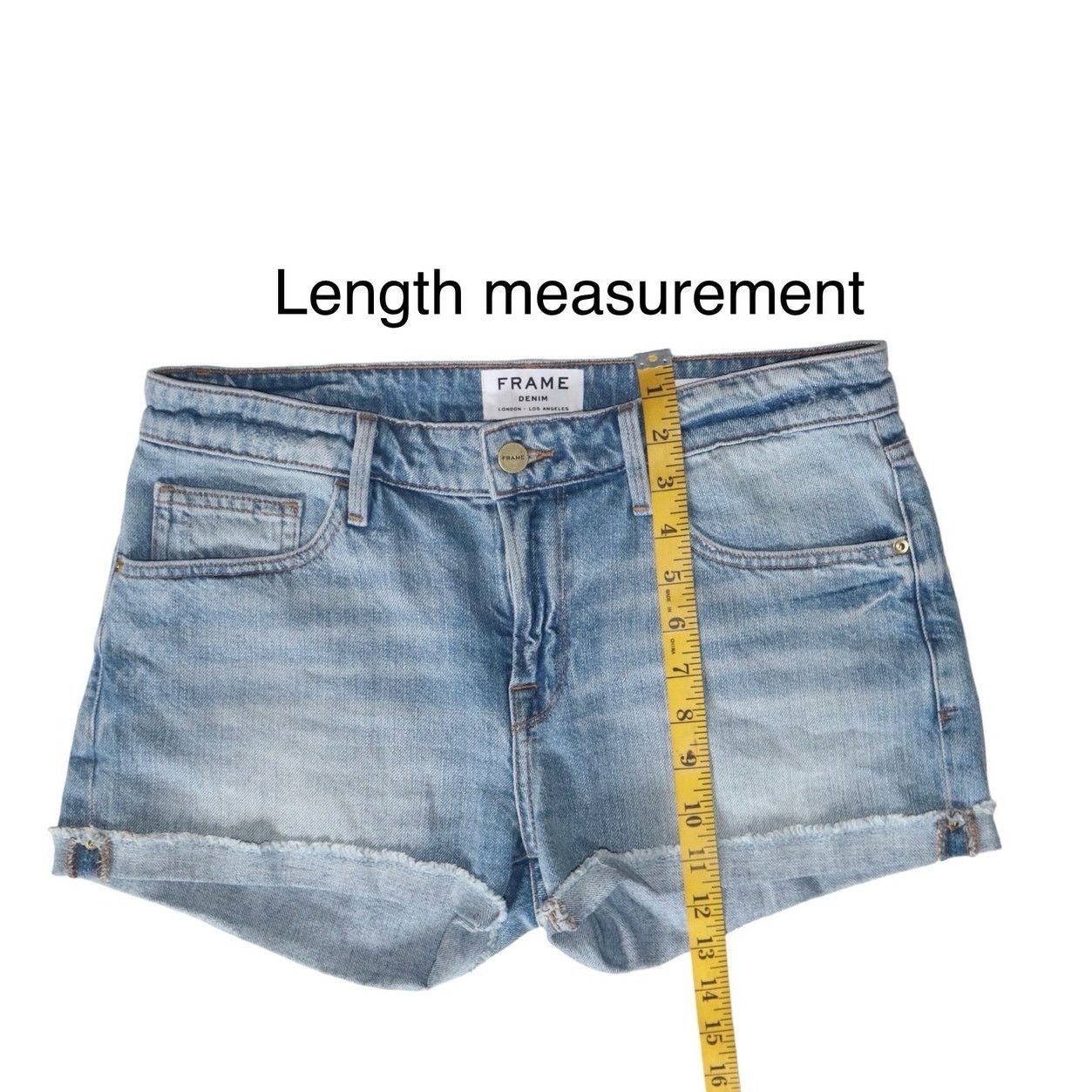 Frame Frame Denim Le Garcon Jean Shorts in Boulevard Size 26 Size 26" / US 2 / IT 38 - 4 Thumbnail