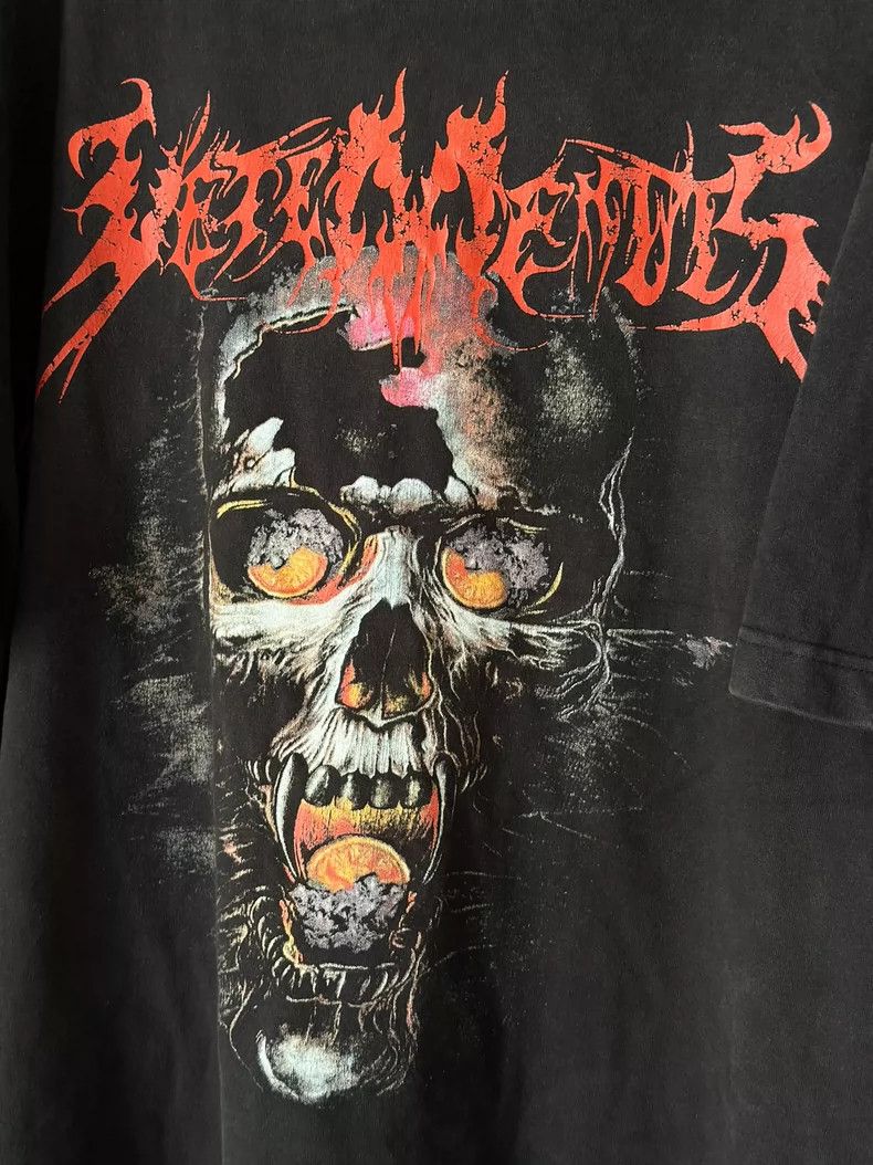 Vetements Vetements 18AW Heavy Metal Skull Wash Print Size US S / EU 44-46 / 1 - 2 Thumbnail