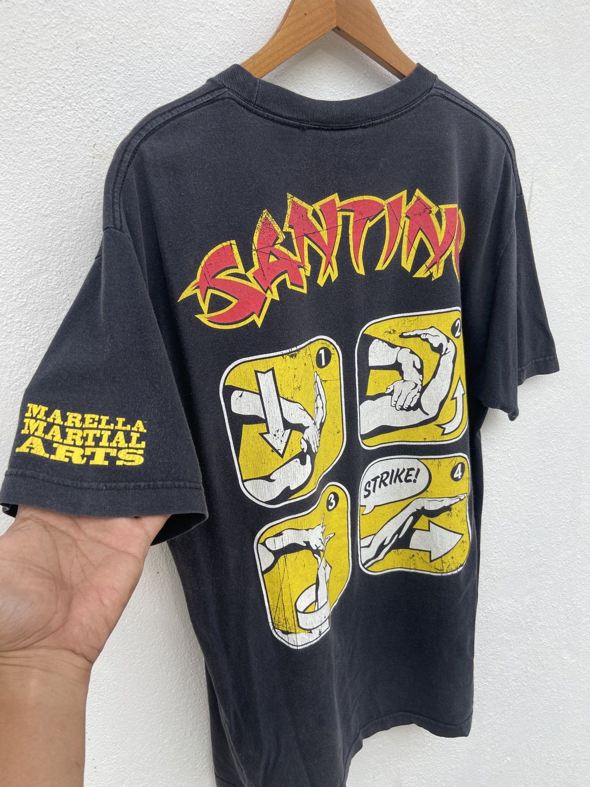 WWE 🔥 Vintage y2k Vintage WWE Santino Marella Cobra t shirt Size US L / EU 52-54 / 3 - 5 Thumbnail
