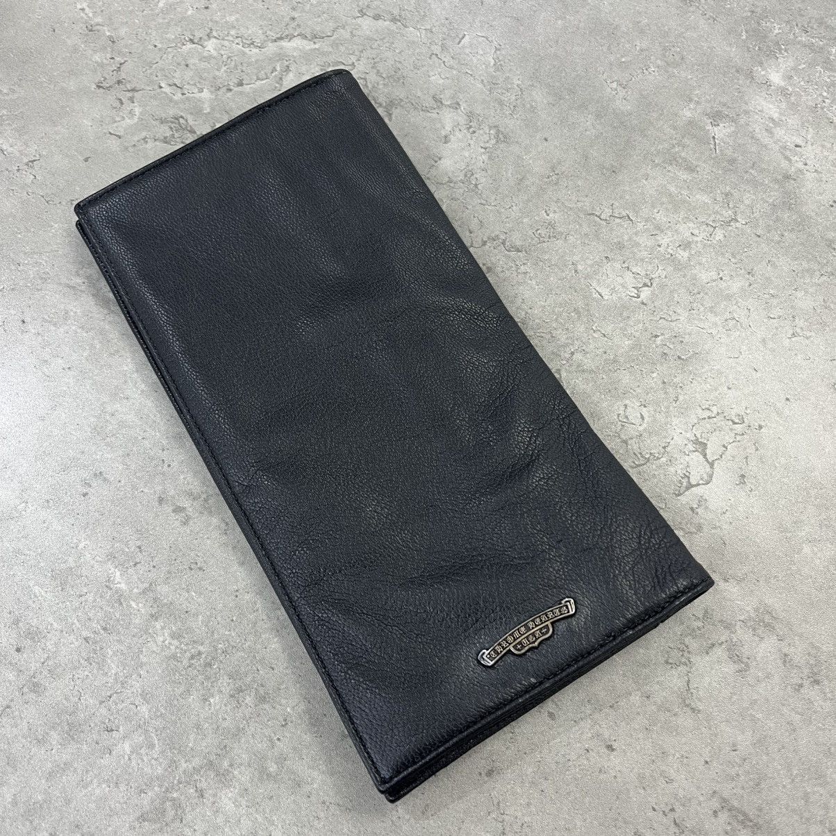 Chrome Hearts CHROME HEARTS Scroll Label TRVL DOX Wallet BLACK Size ONE SIZE - 1 Thumbnail