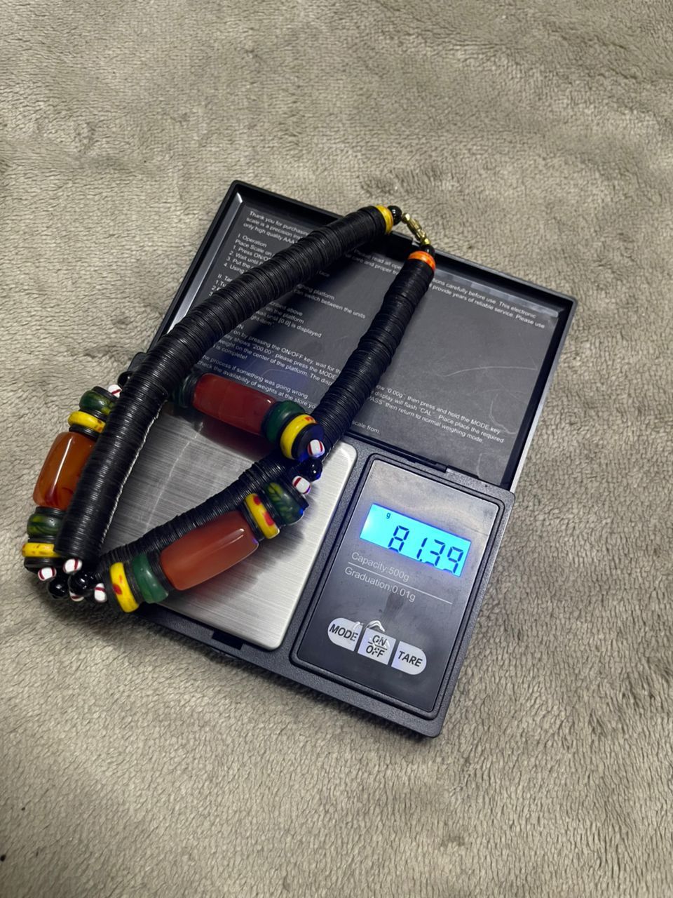 Other Multicolour African Ghadang Beaded&Orange Gems Size ONE SIZE - 7 Thumbnail
