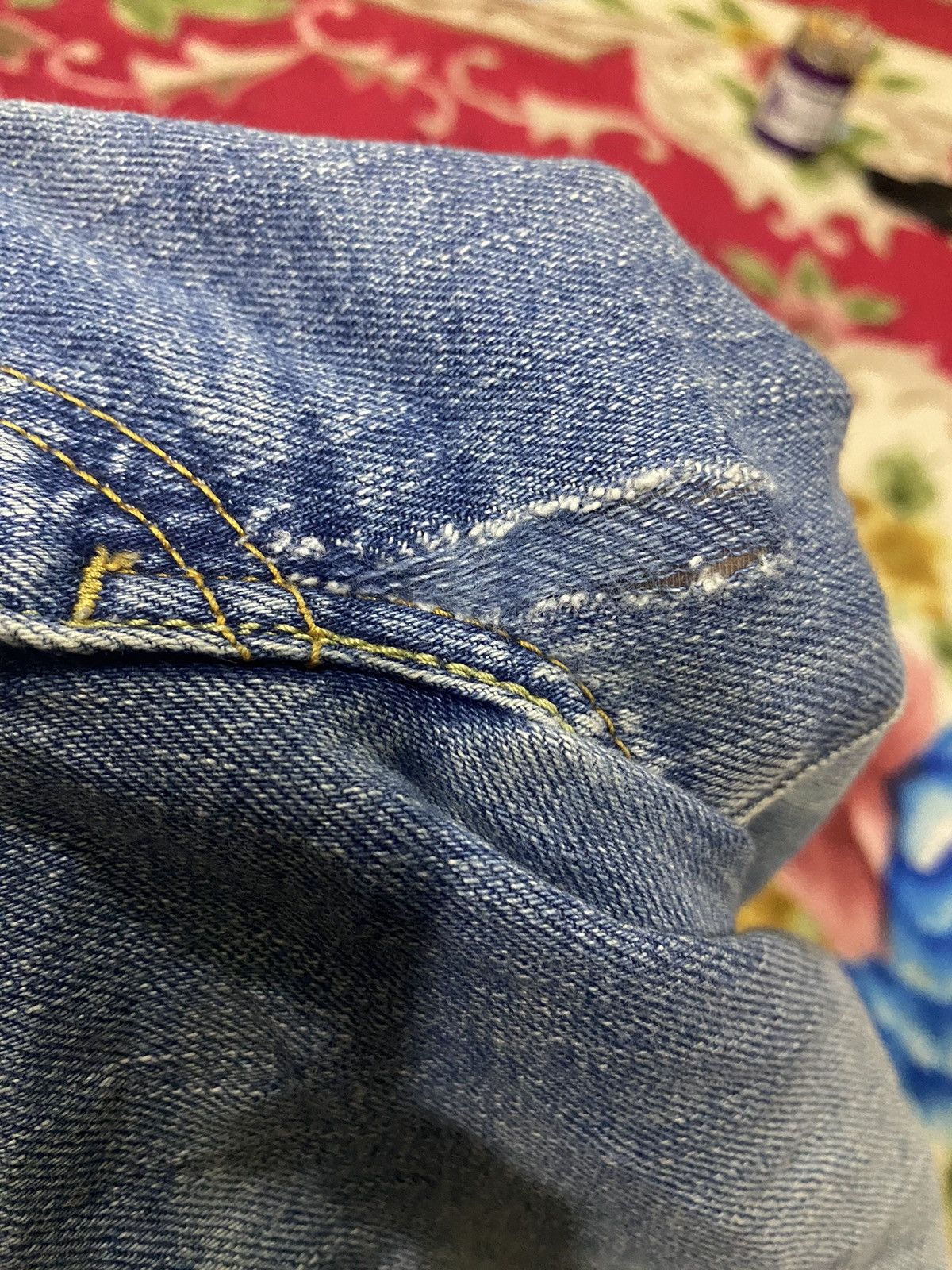 Levi's × Vintage Vintage Levis 518 SuperLow Boot Cut Jeans Size 28" / US 6 / IT 42 - 7 Thumbnail