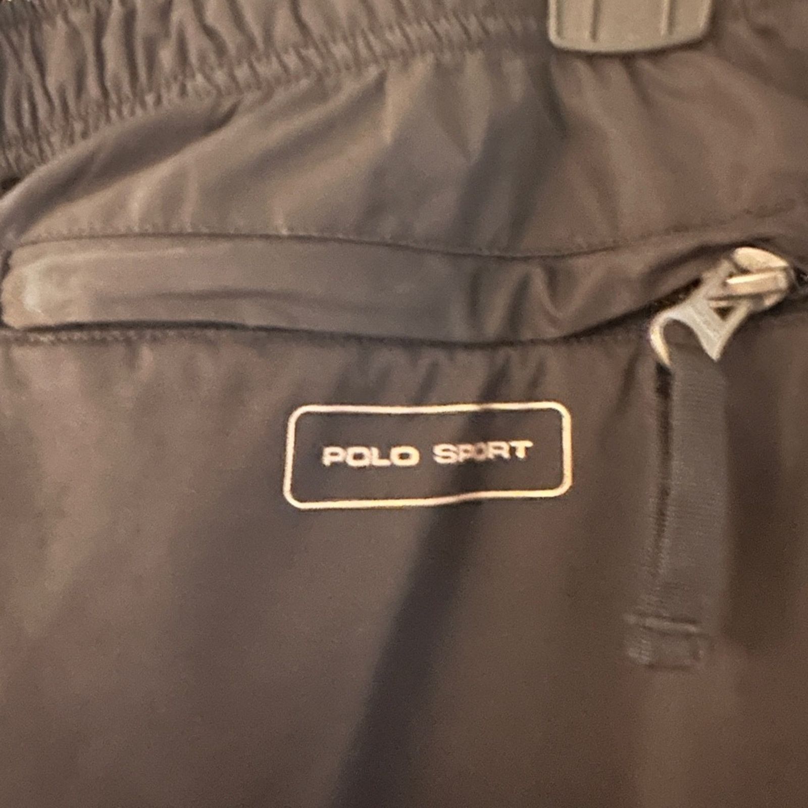Polo Ralph Lauren 🍷Polo Ralph Lauren Sport black nylon pants size medium Size 31" - 3 Thumbnail