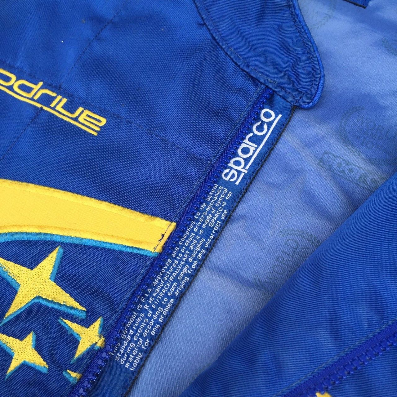 Vintage Vintage 90s Subaru Sparco Rally Team Jacket Size US L / EU 52-54 / 3 - 10 Thumbnail
