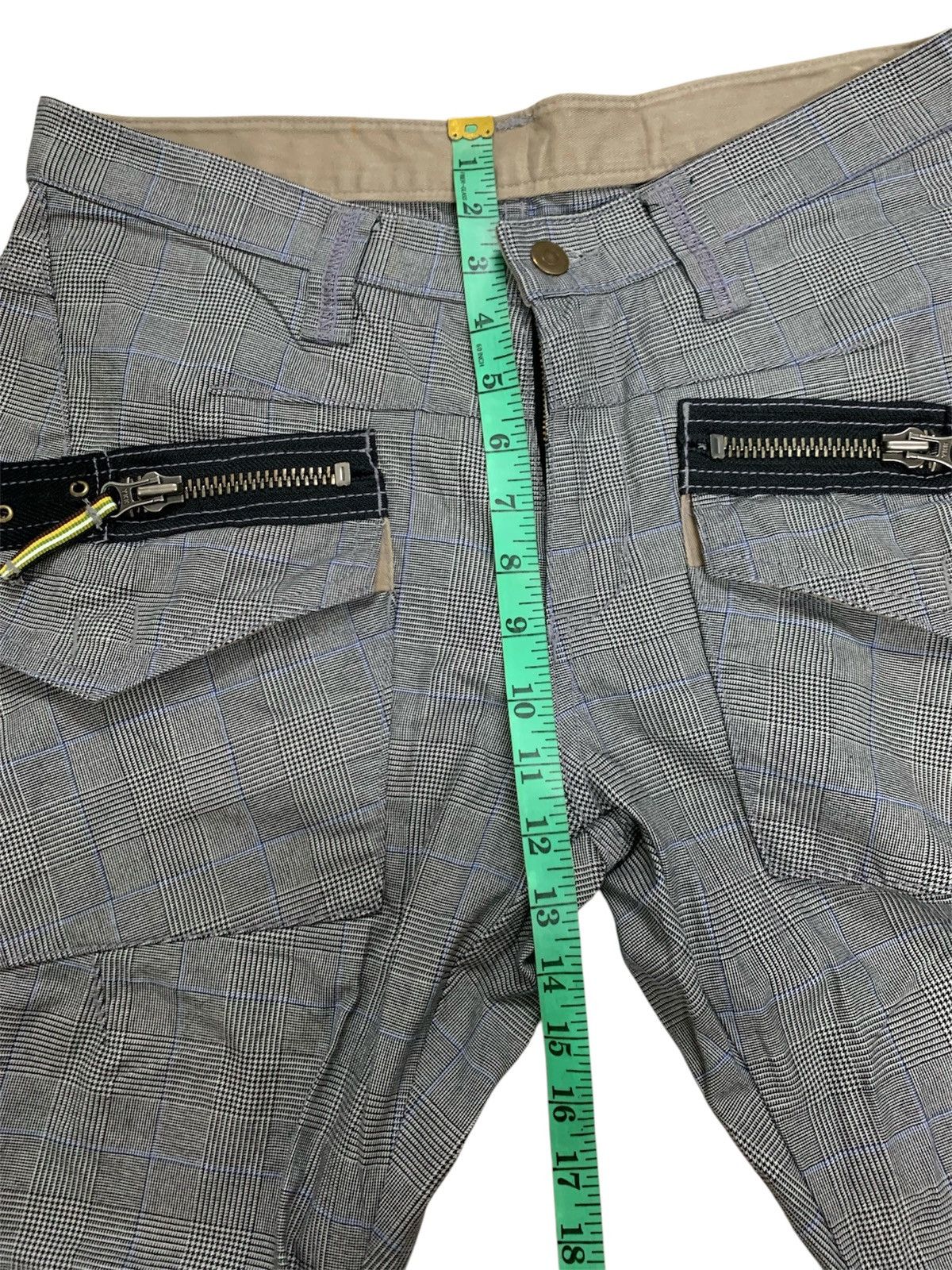 PPFM PPFM Gingham zipper pant Size US 32 / EU 48 - 5 Thumbnail