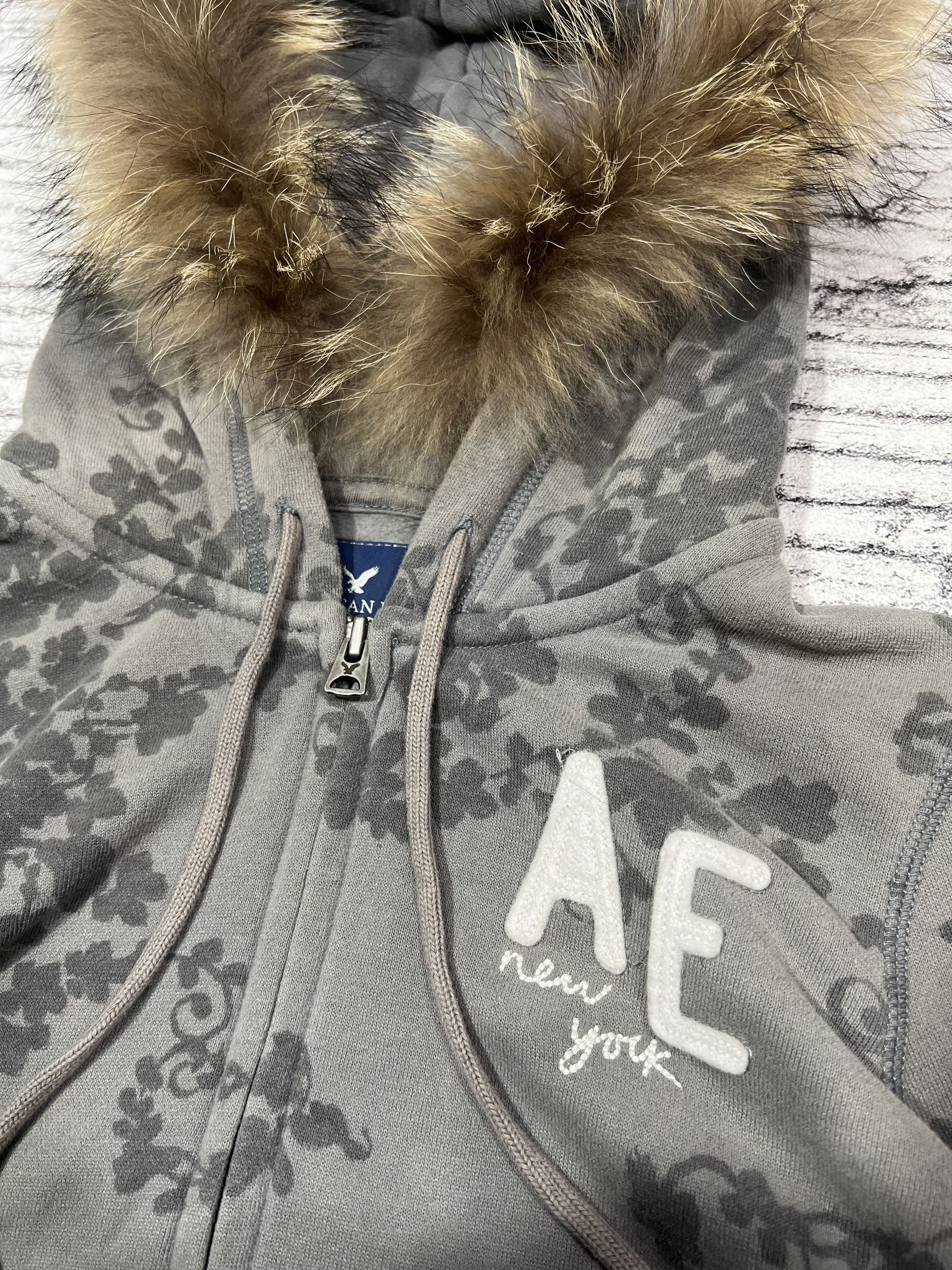 Japanese Brand 2000s Hysteric Pattern Raccoon Fur Hoddie y2k Lgb Ifsix Size US S / EU 44-46 / 1 - 2 Thumbnail