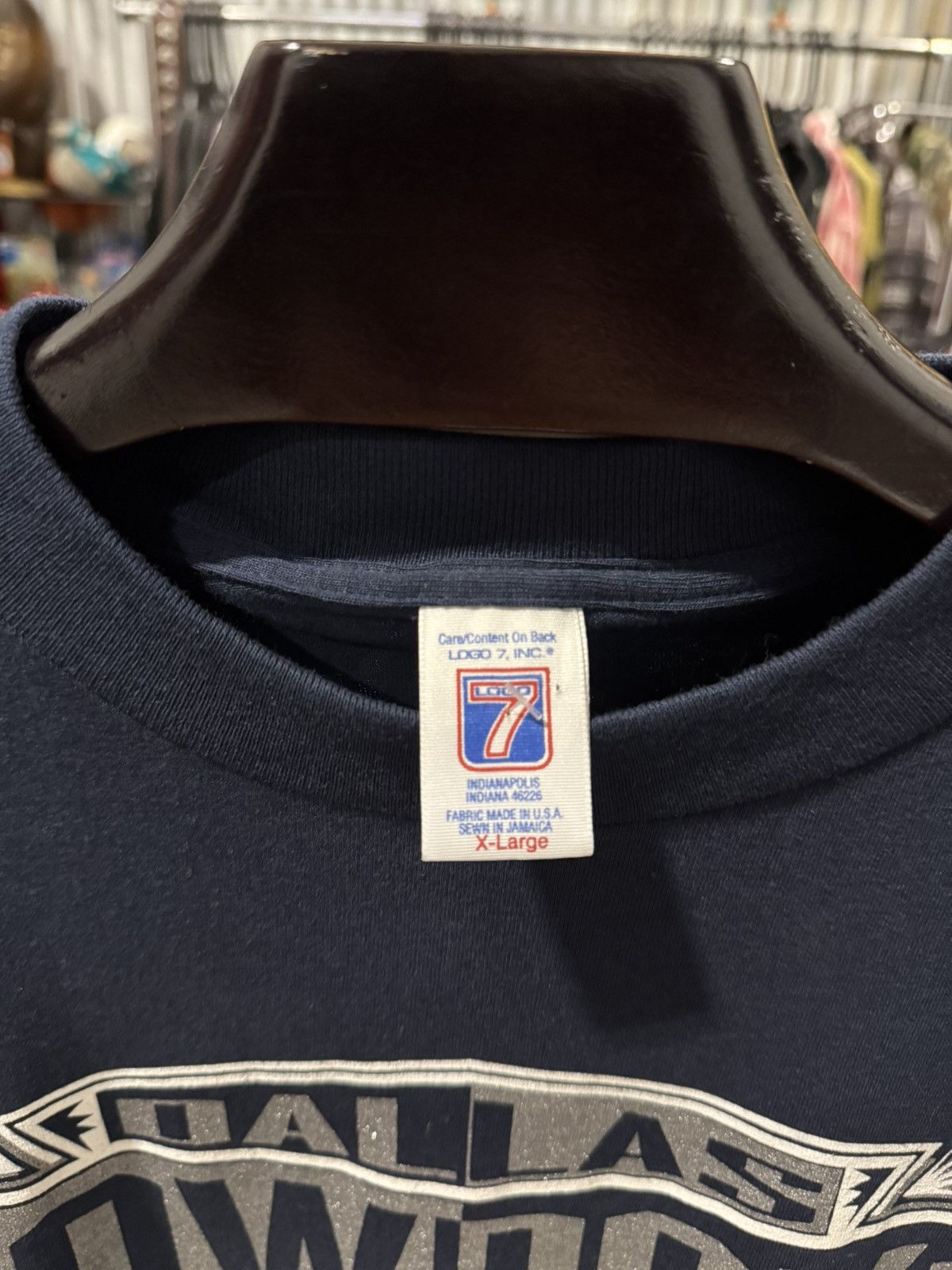 Logo 7 90s Vintage Logo 7 Dallas Cowboys Tee XL Size US XL / EU 56 / 4 - 3 Thumbnail