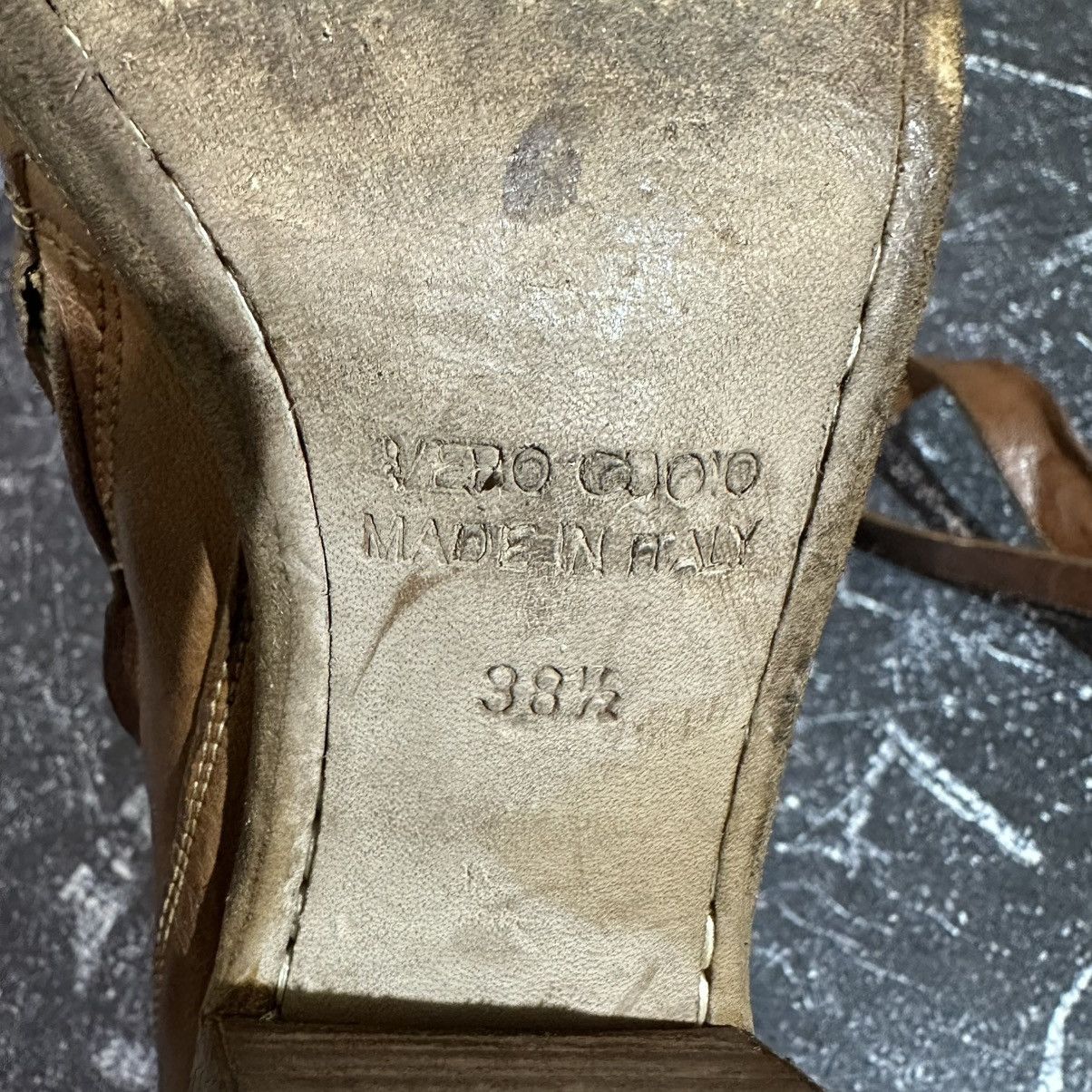 Other FAUZIAN JEUNESSE VINTAGE wmns Leather Cowboy boots 38.5 size Size US 8.5 / IT 38.5 - 14 Thumbnail