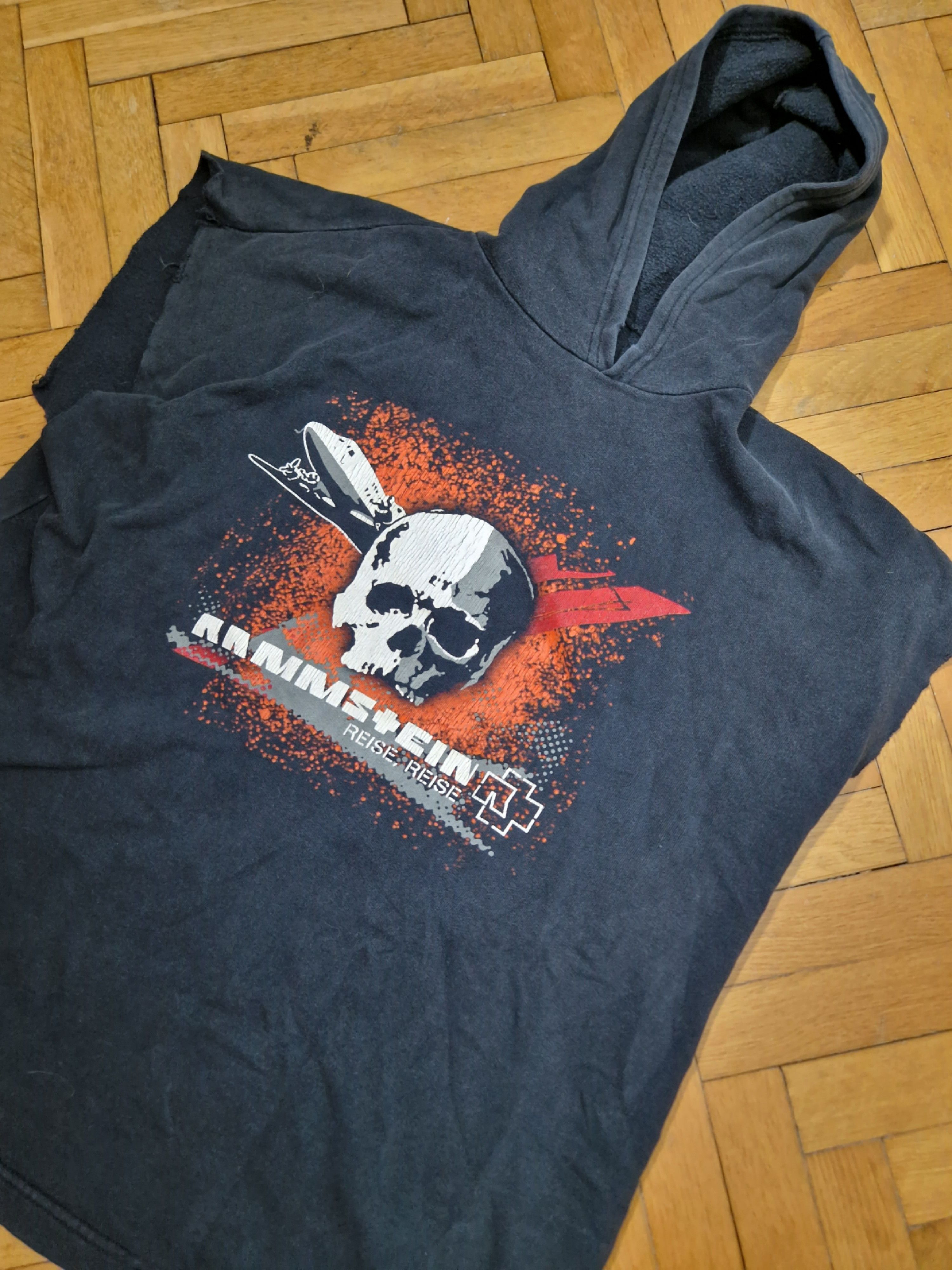 Band Tees Rammstein vintage distressed sweatshirt Size US XL / EU 56 / 4 - 4 Thumbnail