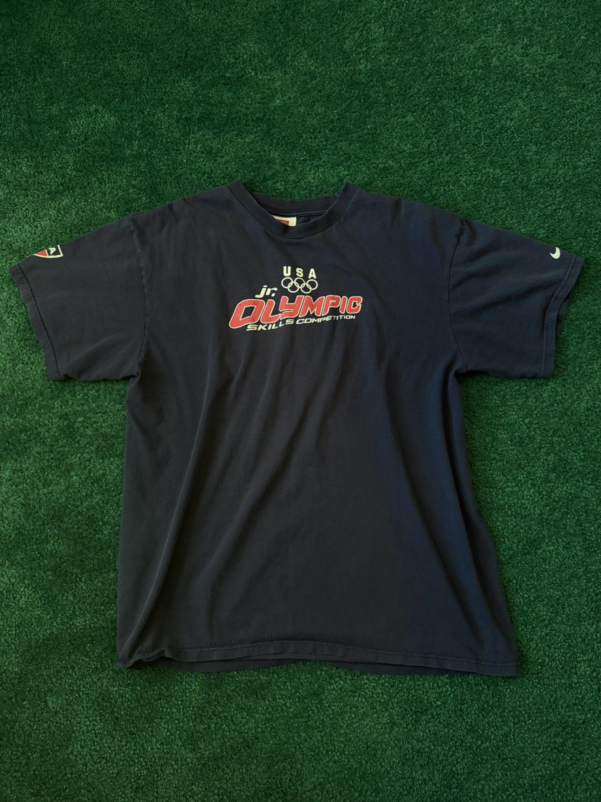Nike Vintage Nike Team USA Jr. Olympic T-Shirt Size US L / EU 52-54 / 3 - 1 Thumbnail