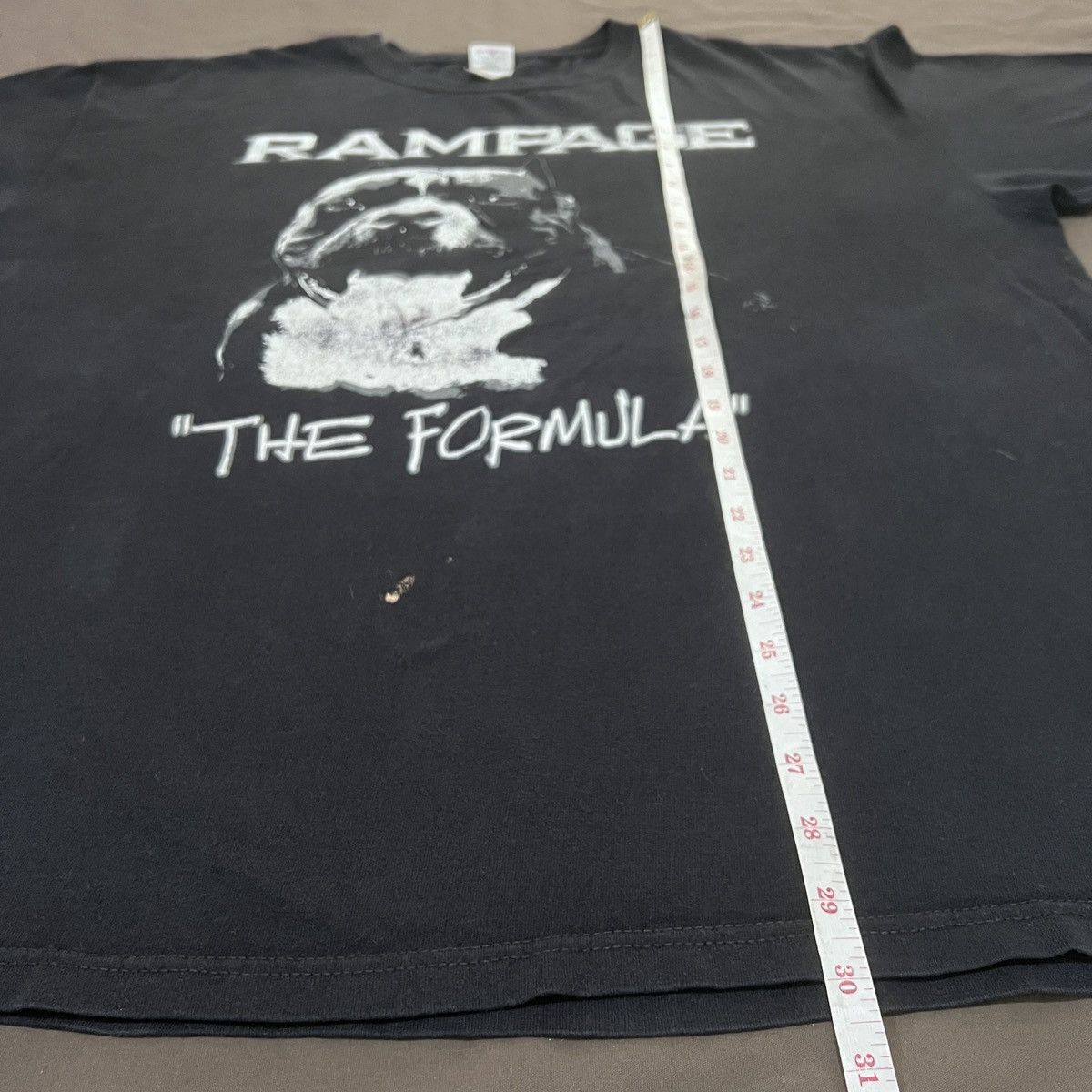 Rap Tees Vintage Y2K RAMPAGE THE FORMULA Tee 2XL graphic streetwear Size US XXL / EU 58 / 5 - 10 Thumbnail
