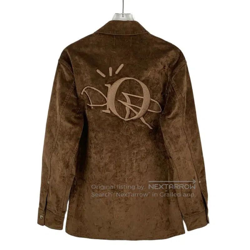Dior Dior Brown Cotton Women's Jacket . Size L / US 10 / IT 46 - 2 Thumbnail
