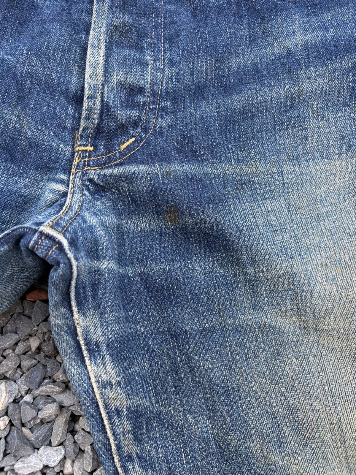 Kapital VINTAGE LEVIS 503B BIG E SELVEDGE RUSTY DISTRESSED DENIM Size US 32 / EU 48 - 25 Thumbnail