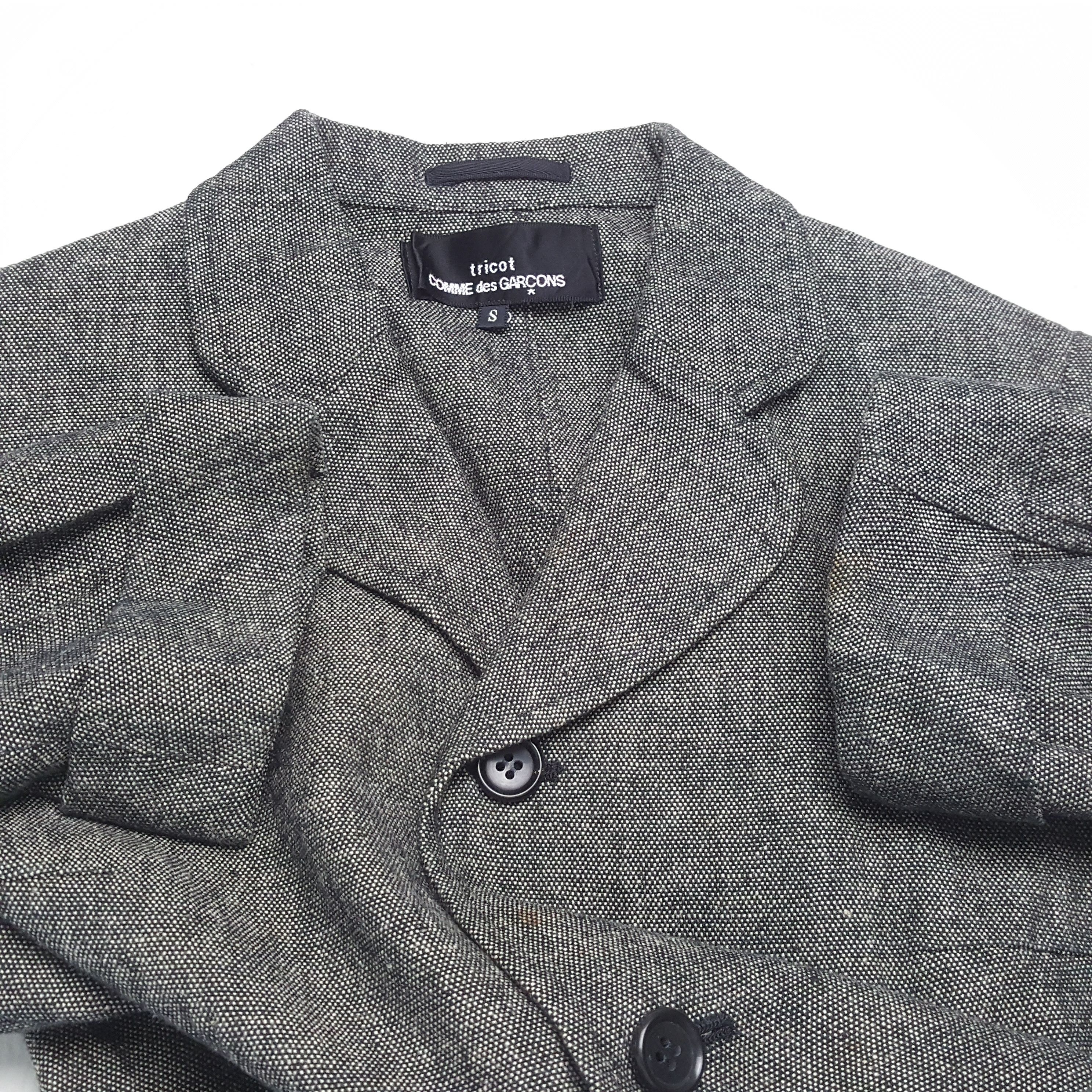 Japanese Brand × Tricot Comme des Garcons × Vintage TRICOT COMME DES GARCONS Japanese Brand Blazer Size XXS / US 00 / IT 34 - 8 Thumbnail