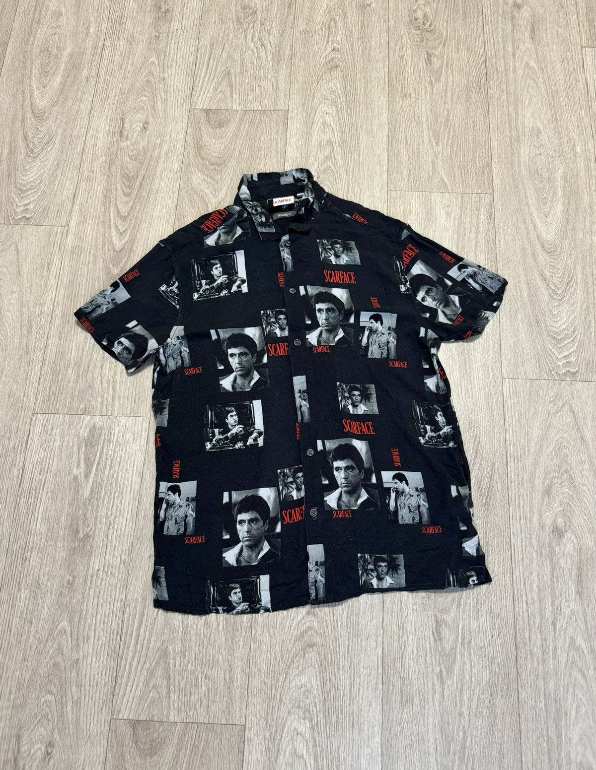 Other 🔷Monogram Shirt Tony Montana Scarface🔷 Size US S / EU 44-46 / 1 - 1 Thumbnail