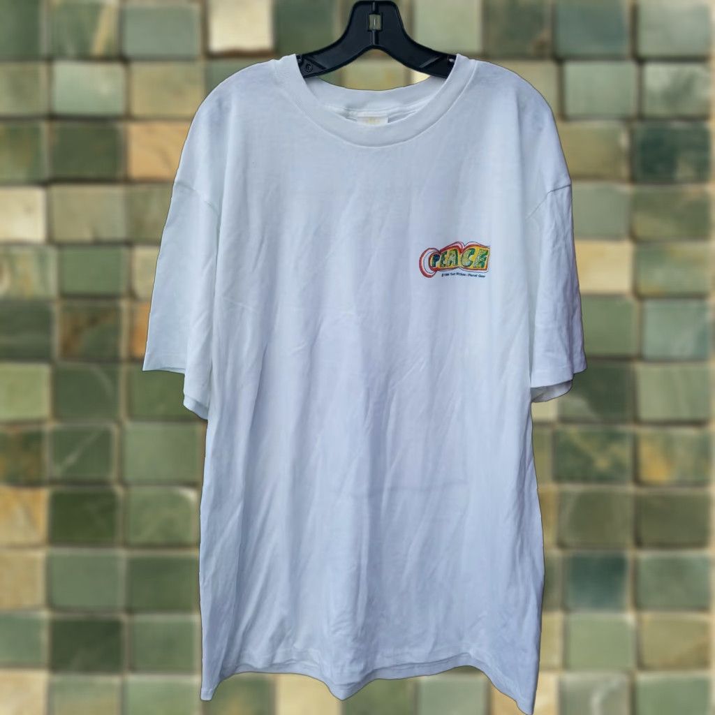 Vintage VINTAGE Beatles Monterey Pop Single Stitch Planet Gear Wilkes T Shirt XL Shirt Adults XL White 1994 90s Boys Girls Mens Womens Size US XL / EU 56 / 4 - 1 Thumbnail