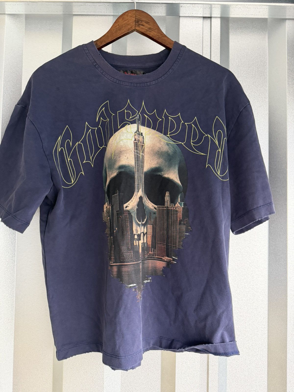 Godspeed Godspeed Skyline T-shirt Navy Size US XS / EU 42 / 0 - 1 Thumbnail
