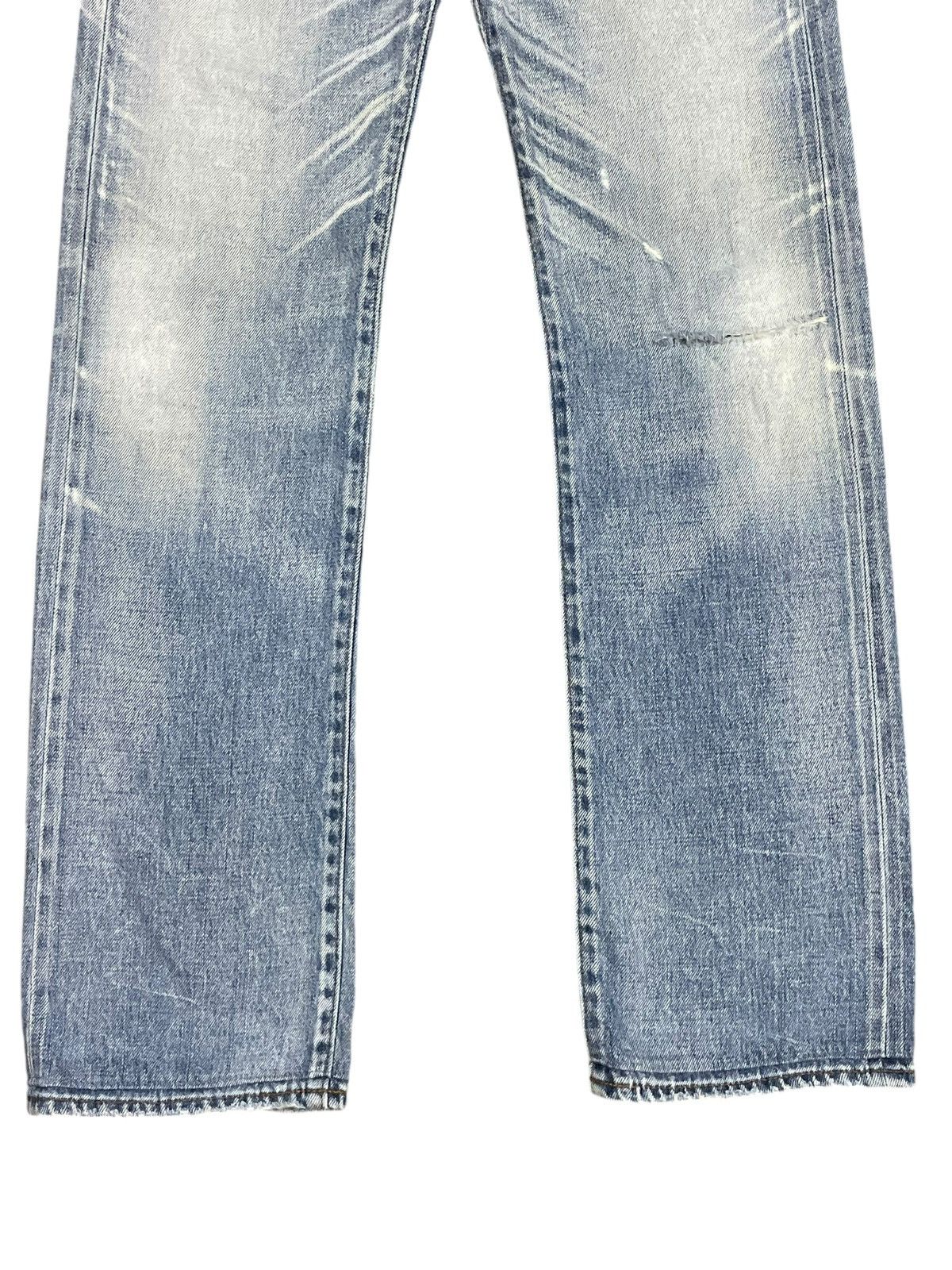 Vintage Japanese Stunning Lure Buckle Back Fade Wash Jeans