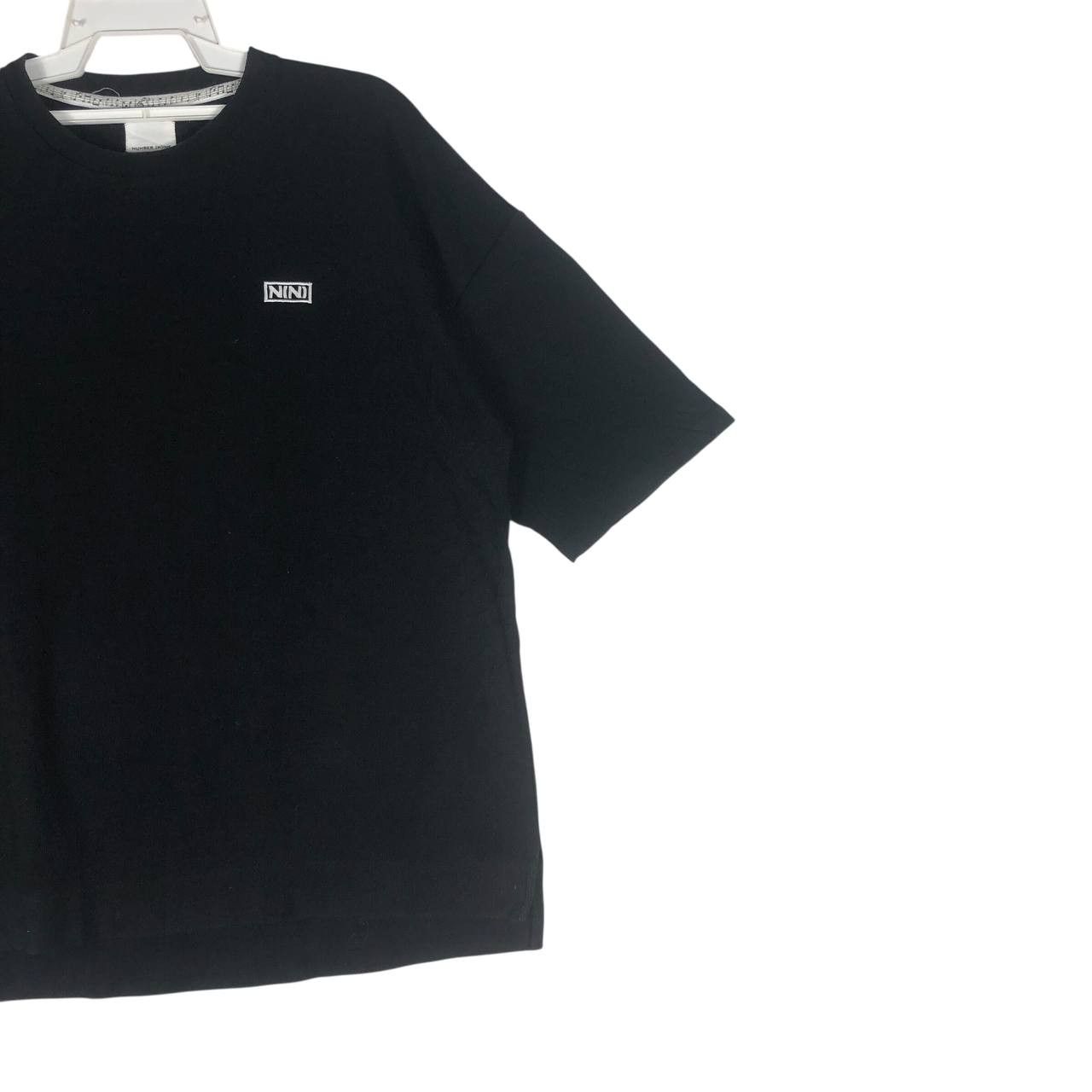 Number (N)ine Number (N)ine Black Plain T-Shirt Size US L / EU 52-54 / 3 - 6 Thumbnail
