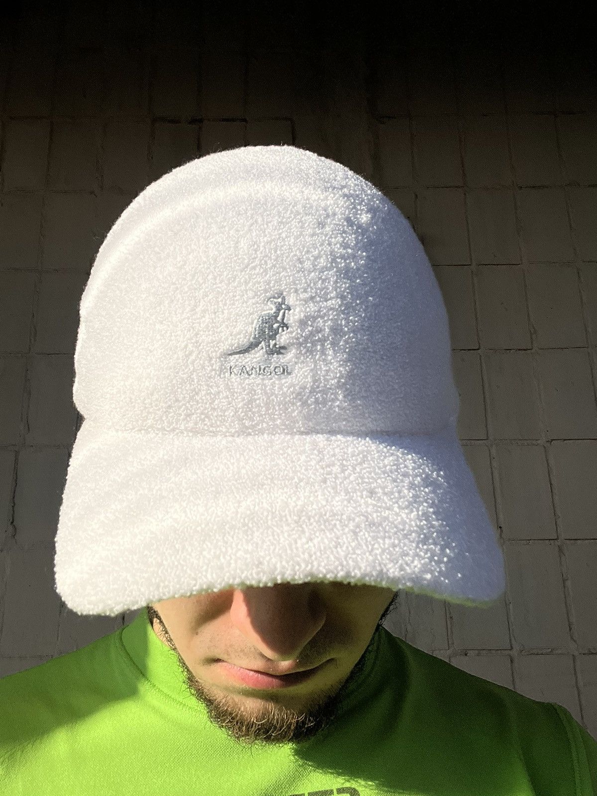 Kangol Vintage Hat Kangol Y2K Cap Bermuda White Cap Size ONE SIZE - 24 Thumbnail