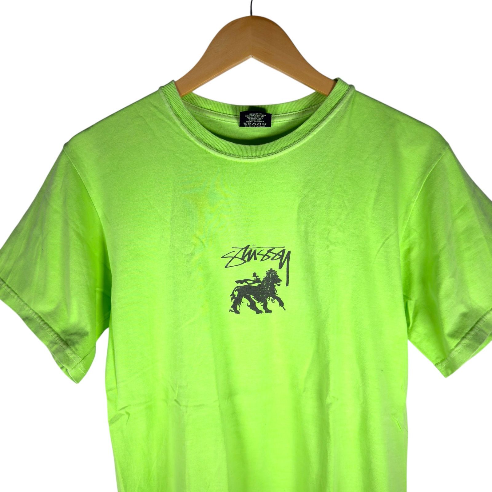 Stussy Stussy Rasta Lion T-shirt Men’s S - Designer Streetwear Punk Size US S / EU 44-46 / 1 - 5 Thumbnail