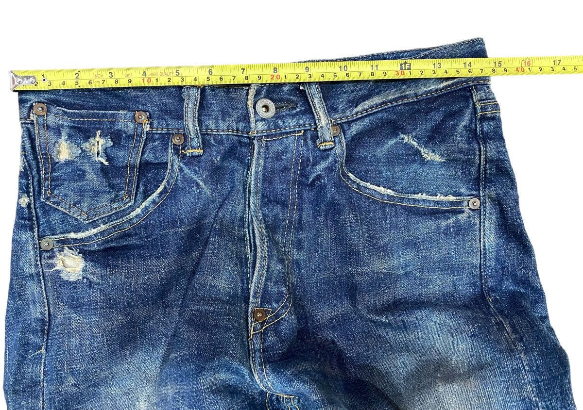 Designer × Japanese Brand Hosu.Atpd Redline Jeans W30” Size US 30 / EU 46 - 18 Thumbnail