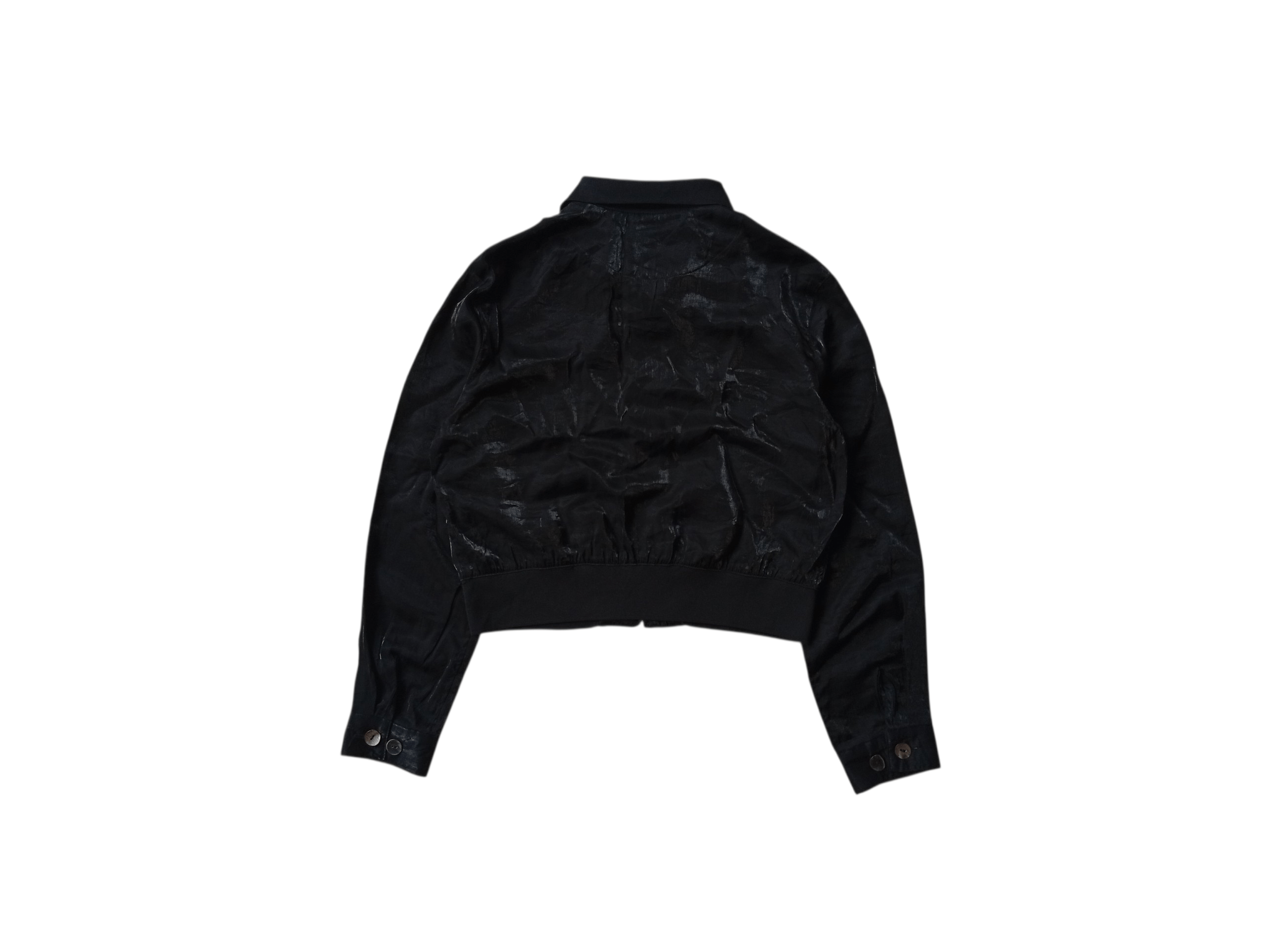 Japanese Brand Omphalos black light crop jacket Size M / US 6-8 / IT 42-44 - 4 Thumbnail