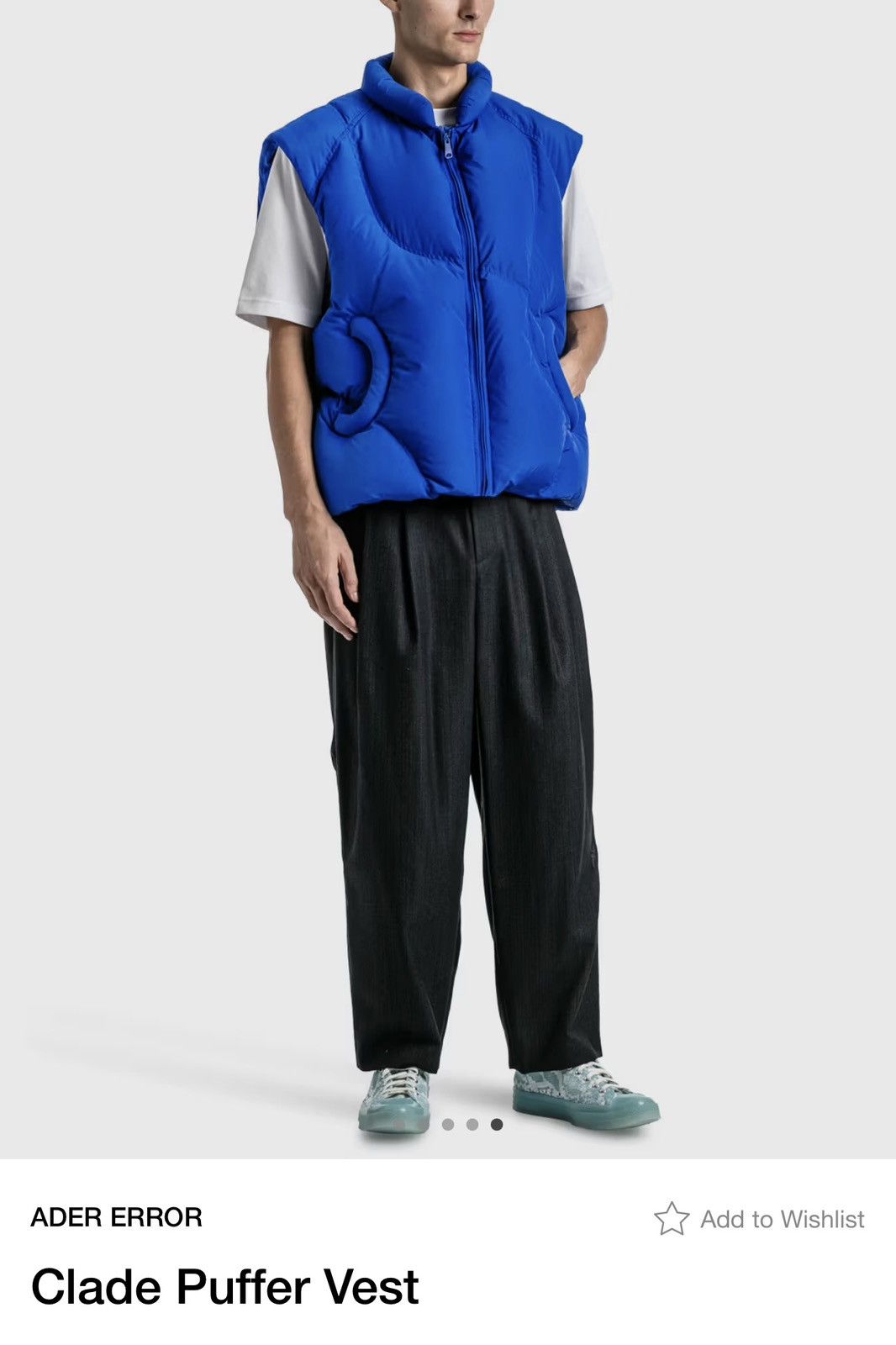 Ader Error Clade Puffer Vest Size US XL / EU 56 / 4 - 8 Thumbnail