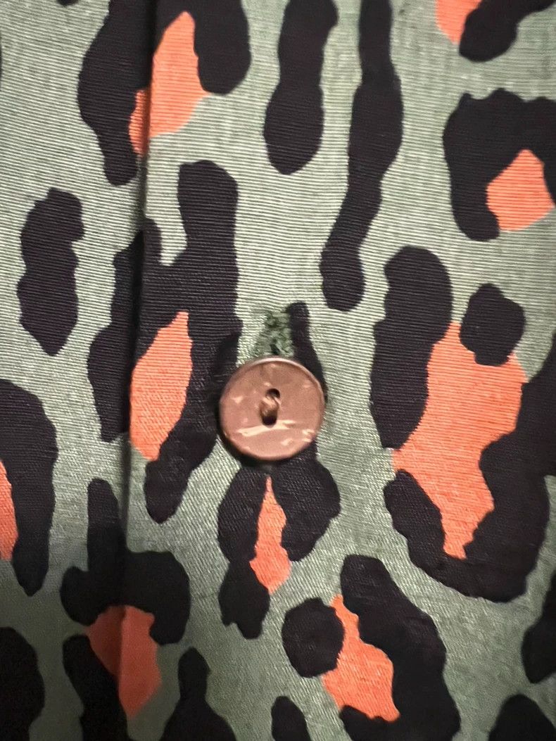 Wacko Maria WACKO MARIA Leopard print short-sleeve shirt coconut shell Size US M / EU 48-50 / 2 - 5 Thumbnail