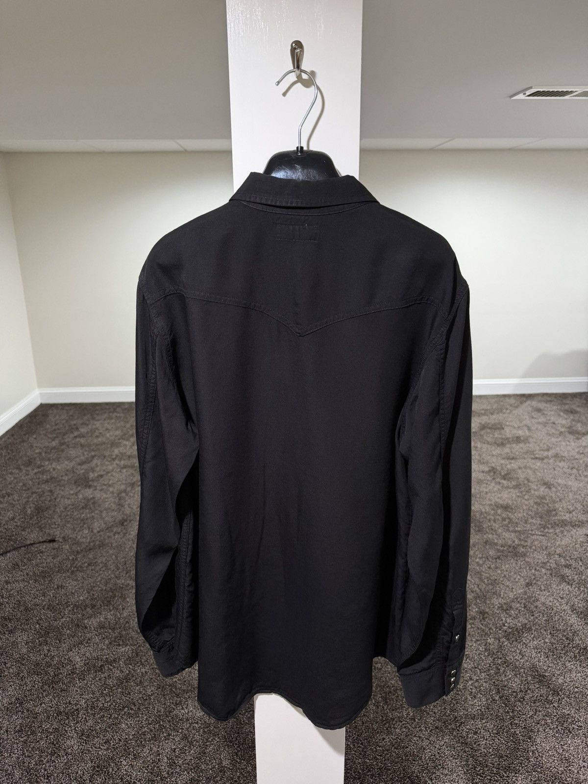 Saint Laurent Paris Saint Laurent x Hedi Western Black Button Up Shirt Size US XXL / EU 58 / 5 - 2 Thumbnail
