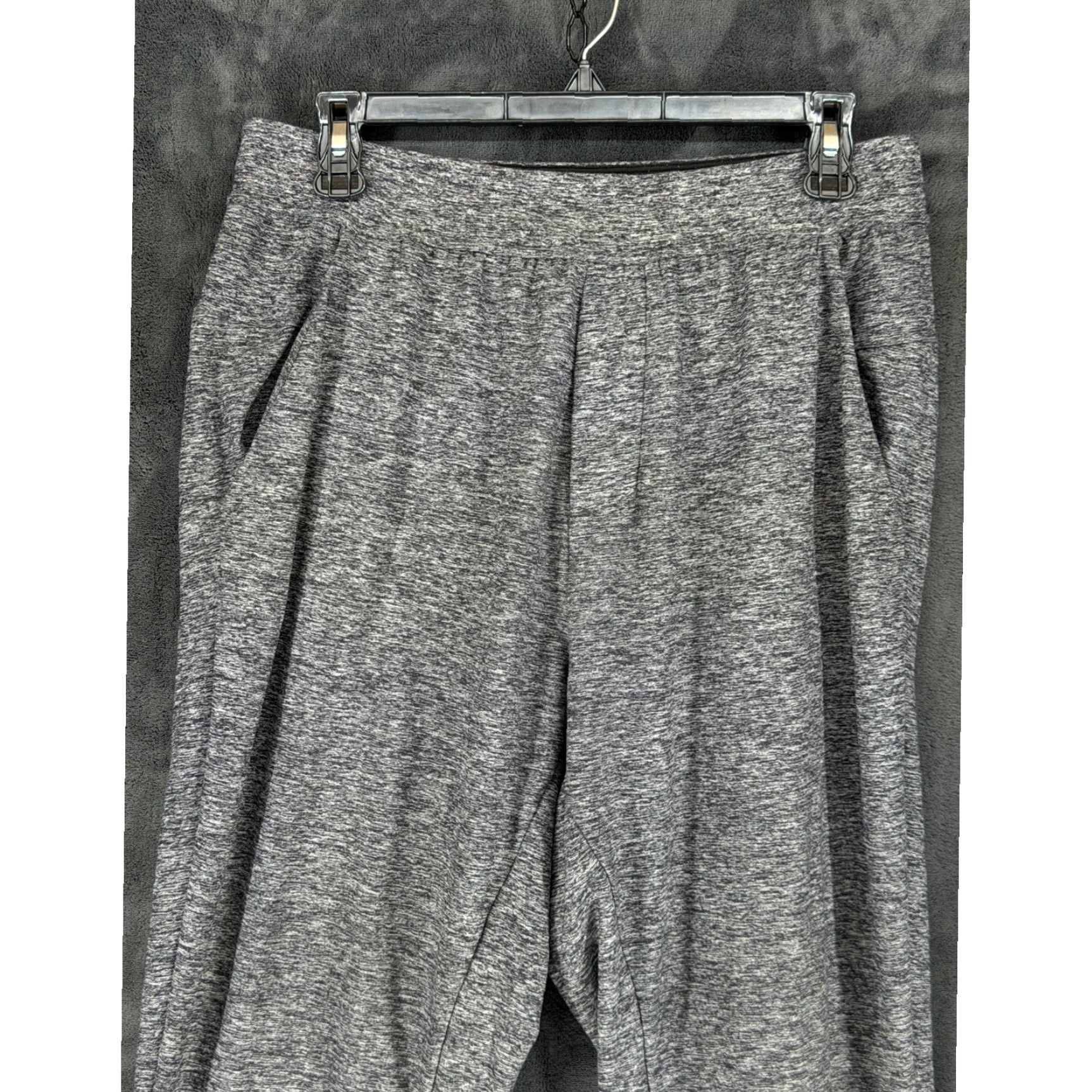 Lululemon Lululemon City Sweat Jogger Mens M Grey Space Dye Tapered Pants LM5595S Size US 31 - 2 Thumbnail