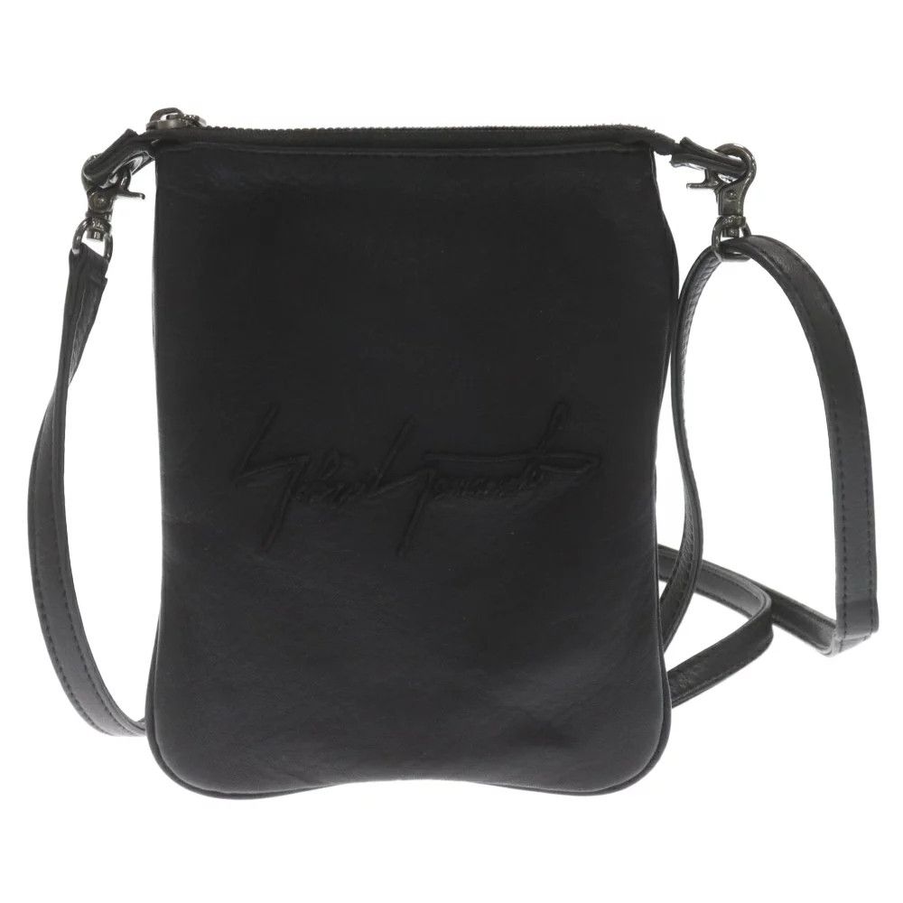 Yohji Yamamoto discord Yohji Yamamoto leather signature pouch Size ONE SIZE - 1 Thumbnail