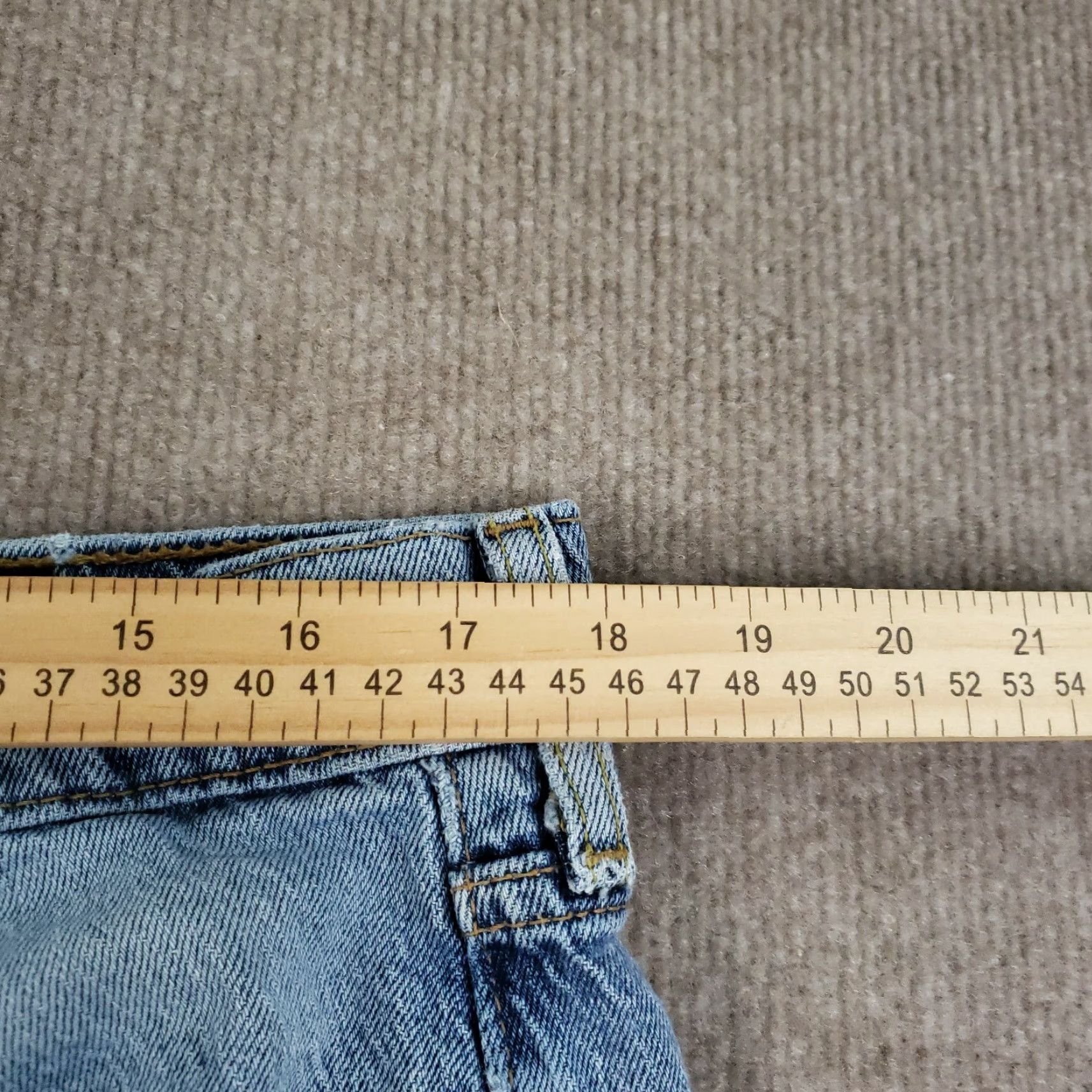 Levi's Levi's 541 Jeans Men 36x30 Blue Denim Stretch Athletic Cut Casual Regular Size US 36 / EU 52 - 6 Thumbnail