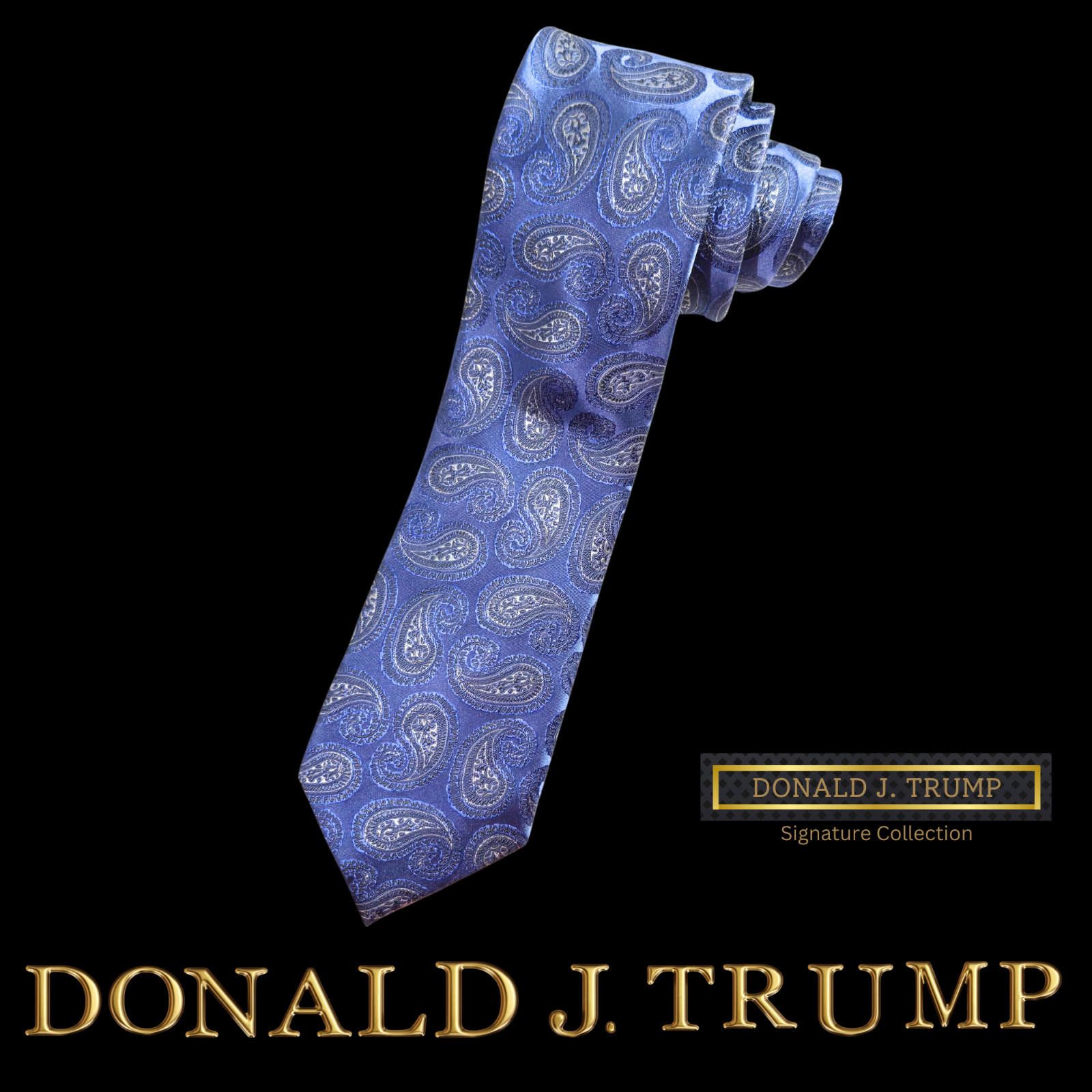 Designer Donald Trump Collection Necktie Silk w/ Tie Gift Box NEW Size ONE SIZE - 1 Thumbnail